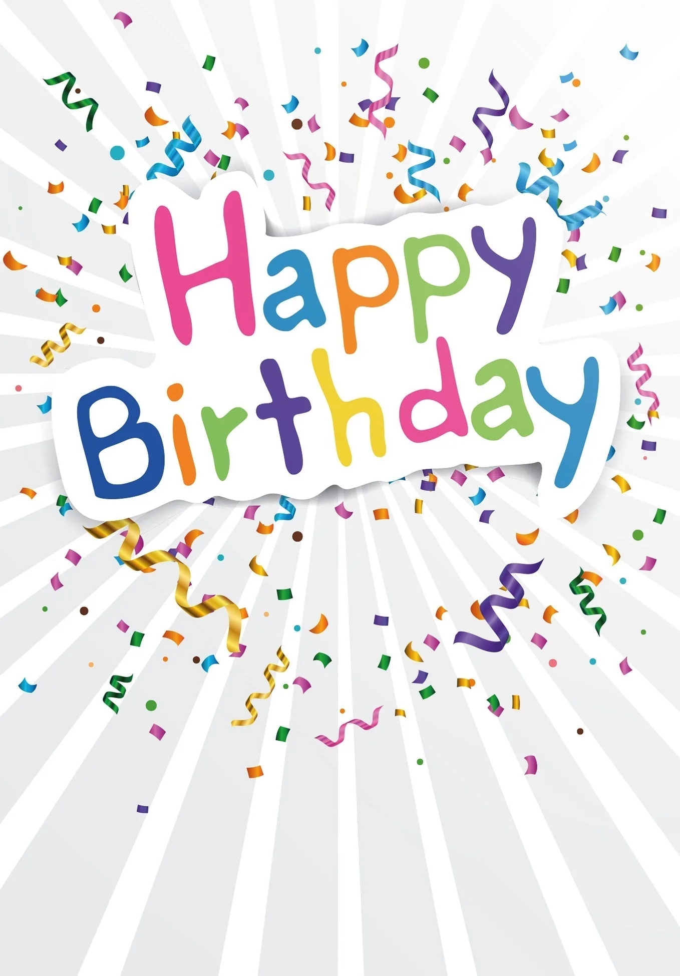 Happy Birthday - Konfetti - Image 2
