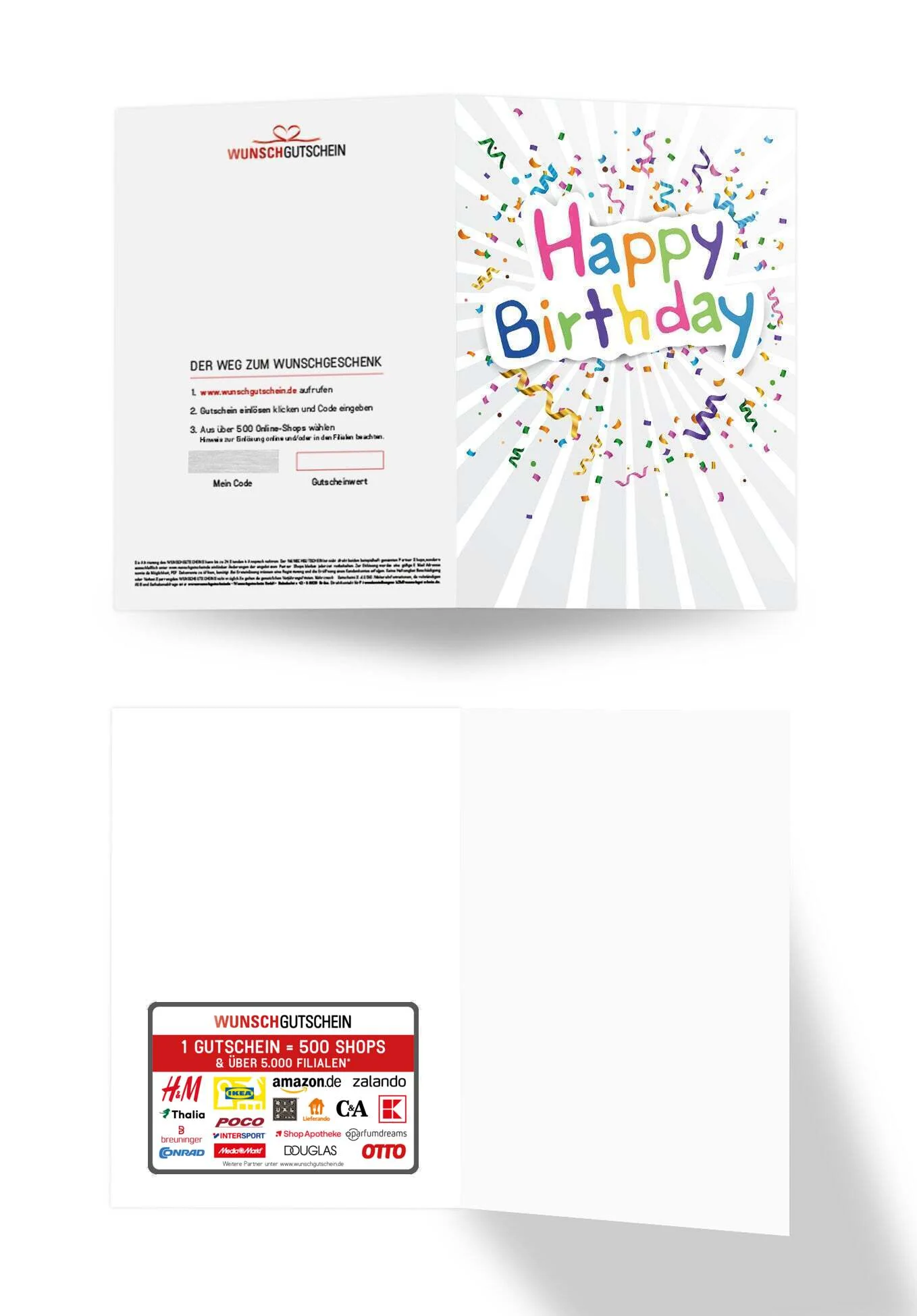 Happy Birthday - Konfetti - Image 3
