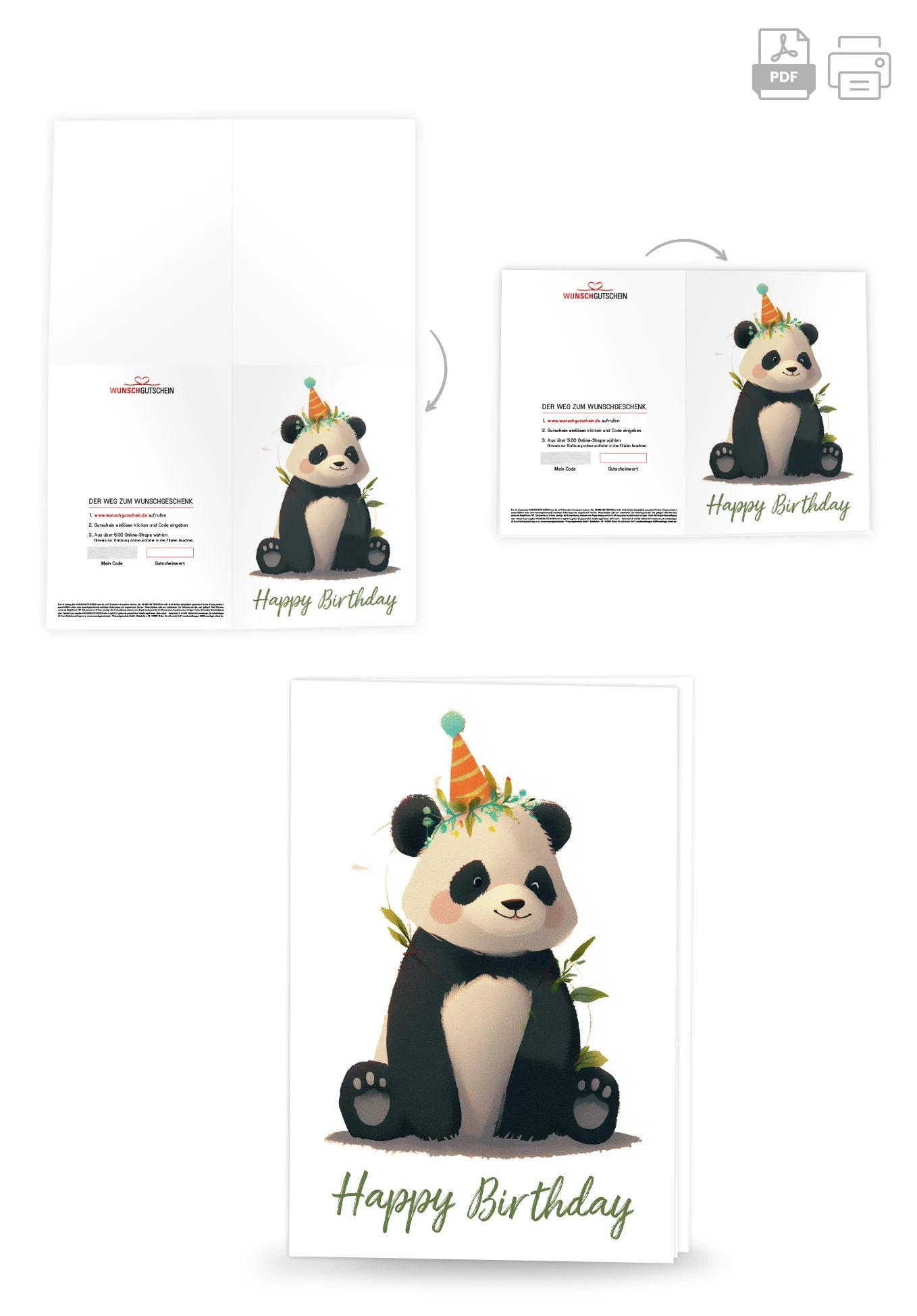 Happy Birthday - Panda - Image 4