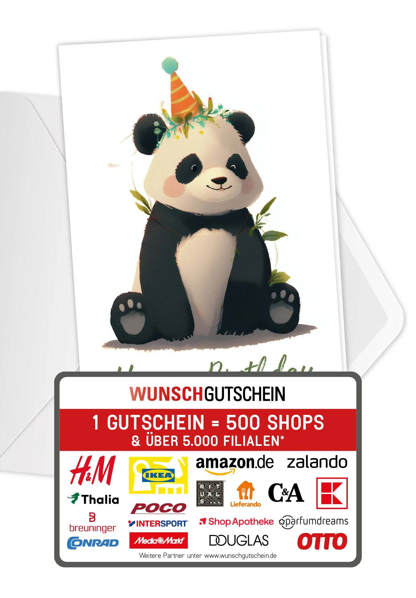 Happy Birthday - Panda PDF