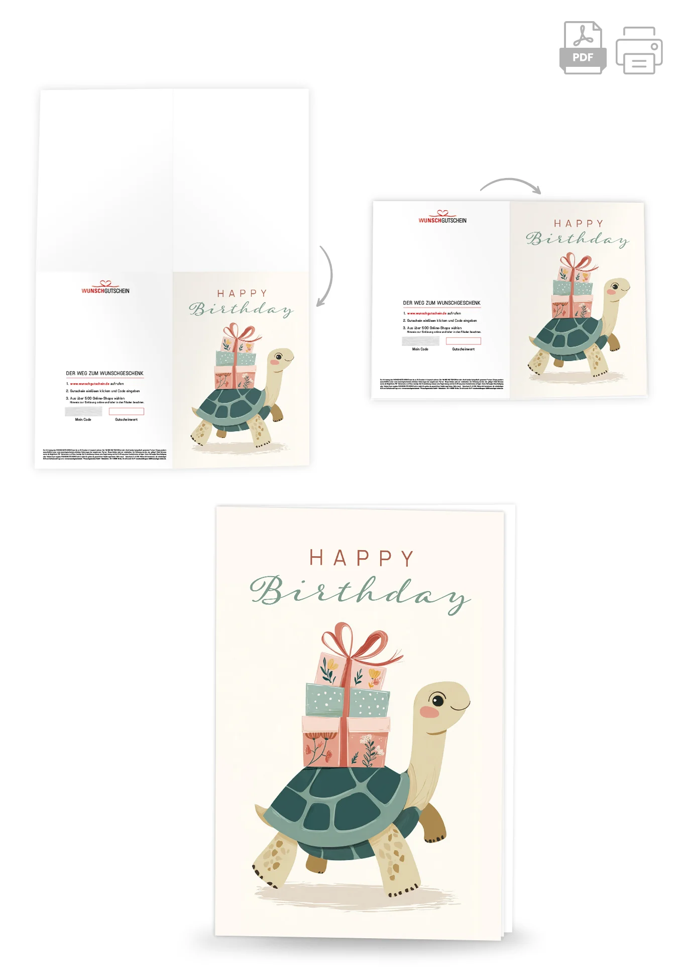 Happy Birthday - Schildkröte - Image 4