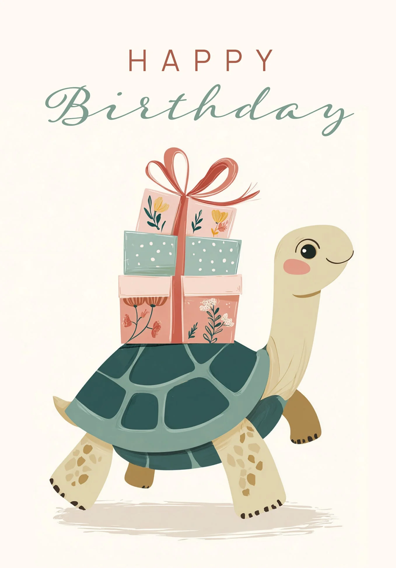 Happy Birthday - Schildkröte PDF - Image 2