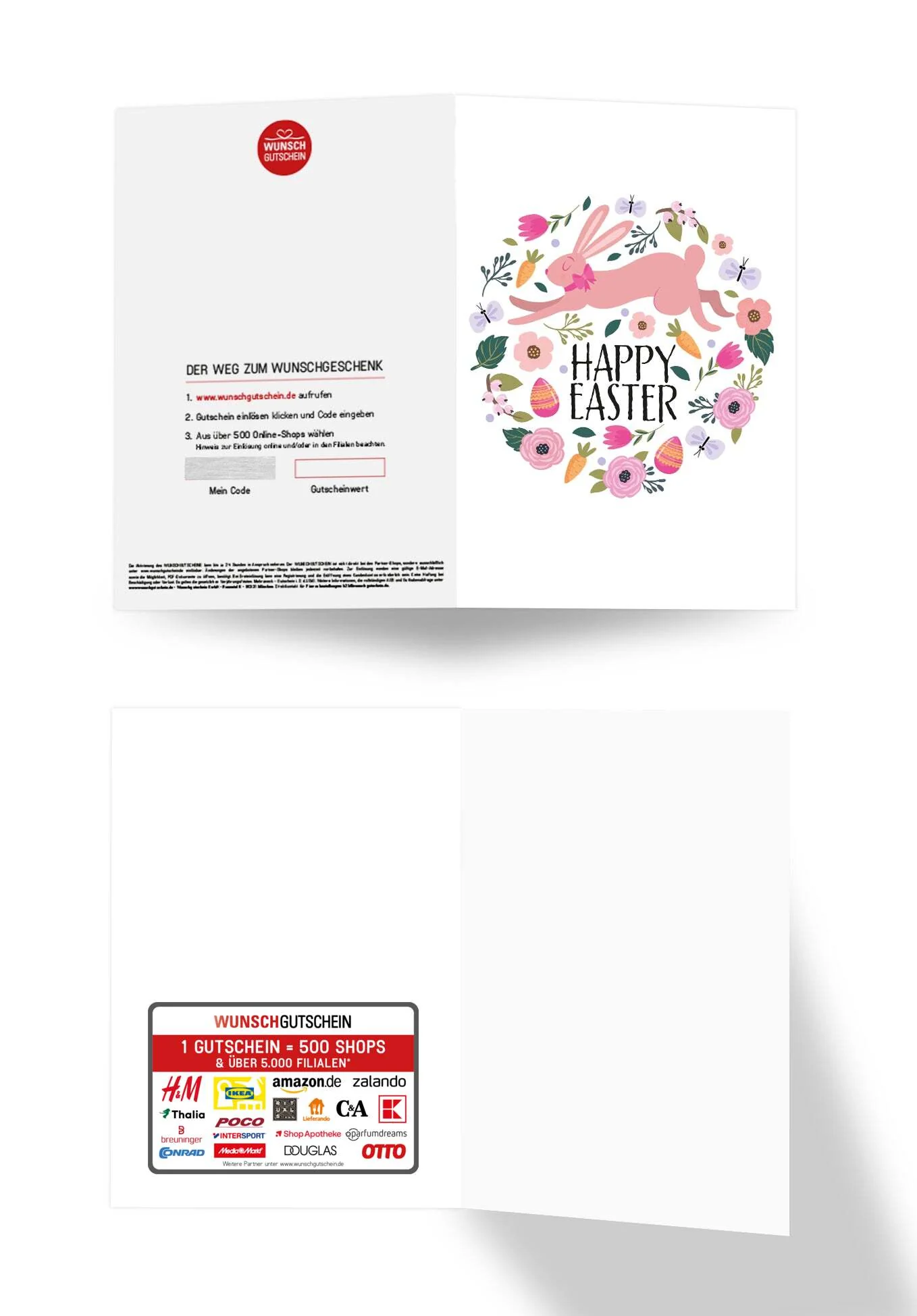 Happy Easter - Hase im Blumenkreis PDF - Image 3