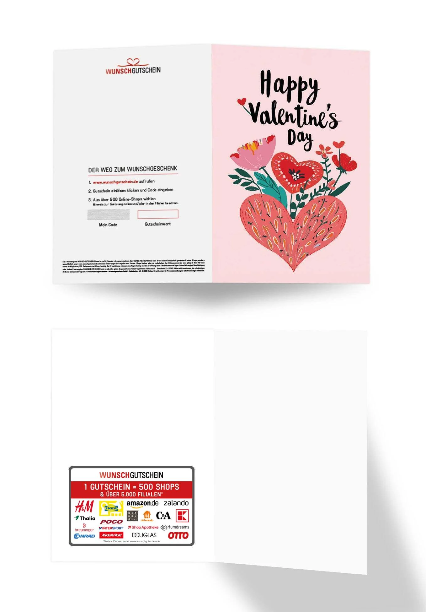 Happy Valentine's Day - Herz und Blumen - Image 3