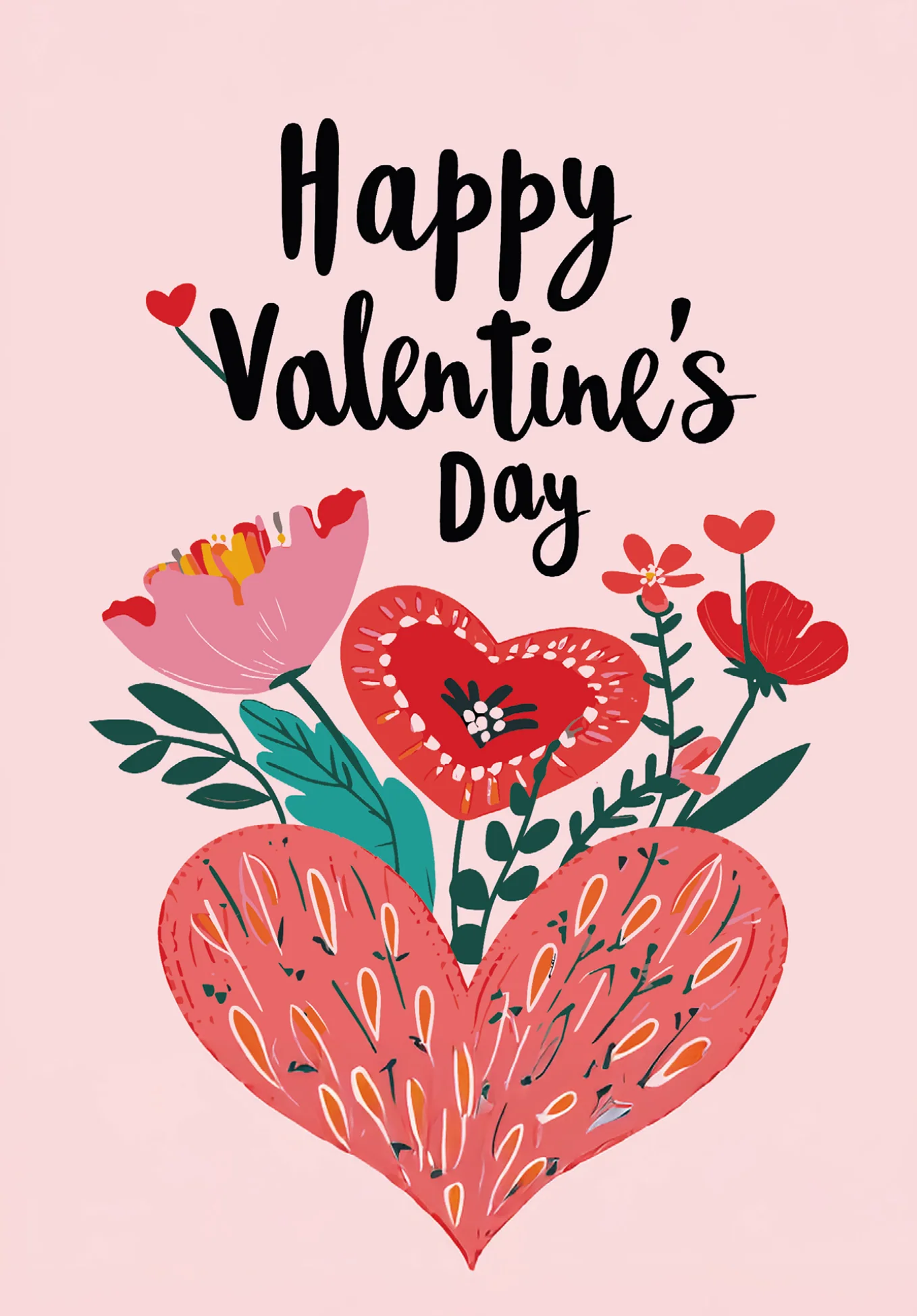 Happy Valentine's Day - Herz und Blumen PDF - Image 2