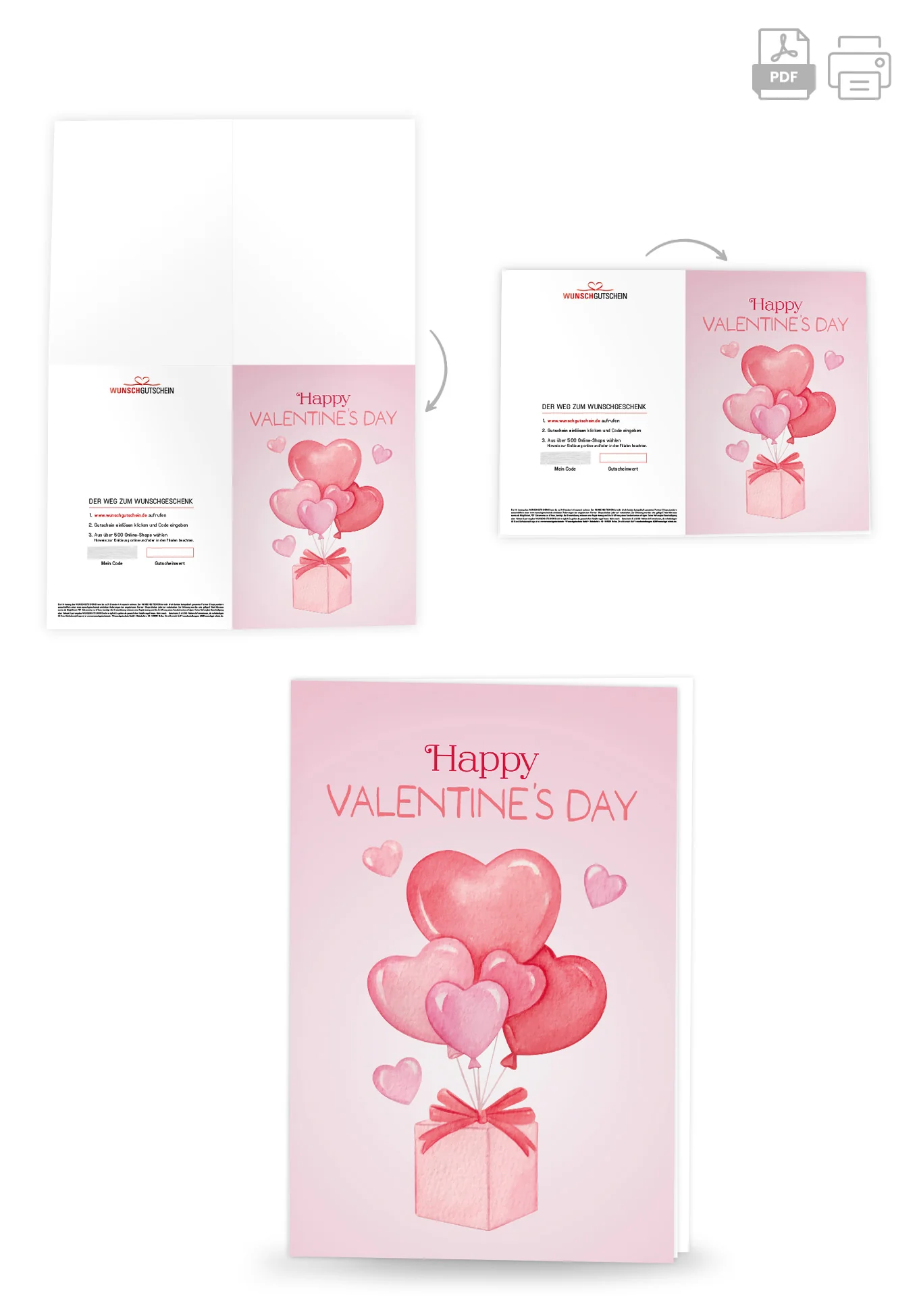 Happy Valentine's Day - Paket Herzen PDF - Image 4