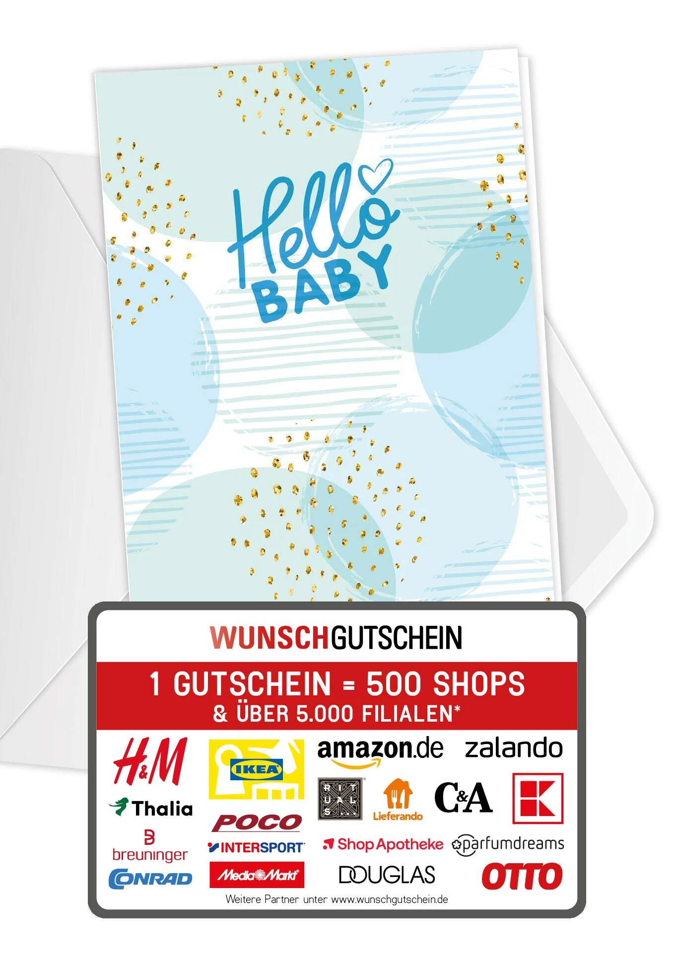 Hello Baby - Blau