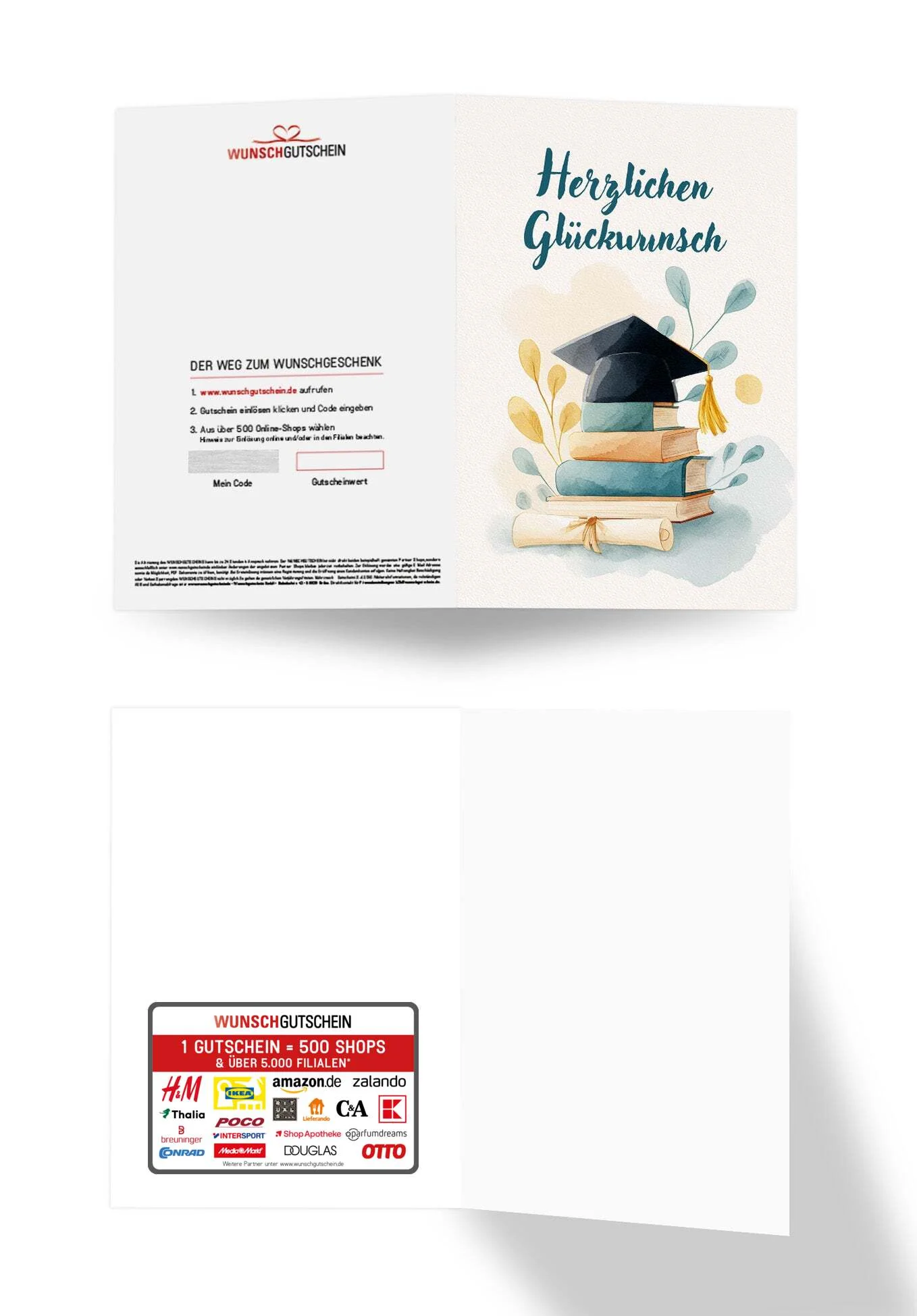 Herzlichen Glückwunsch - Hut und Bücher - Image 3