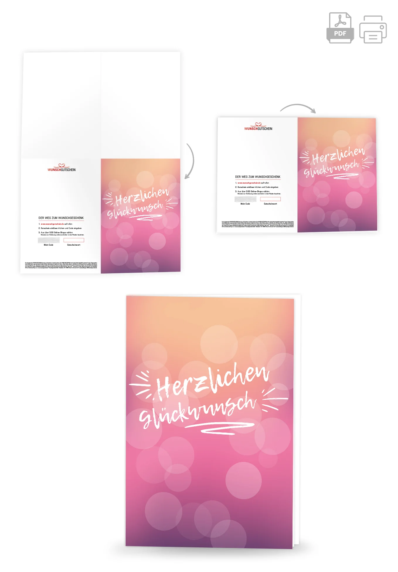 Herzlichen Glückwunsch - Pink - Image 4
