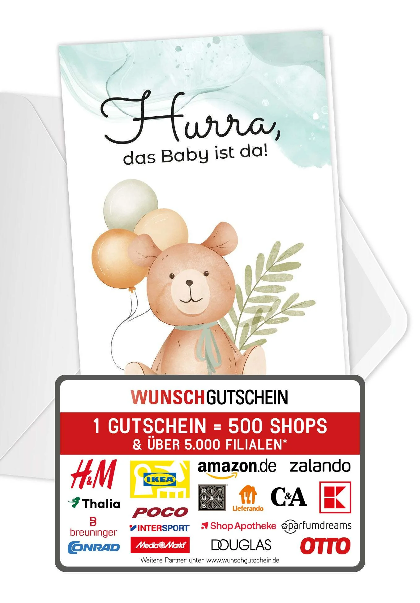 Hurra Baby da - Bär Ballons PDF