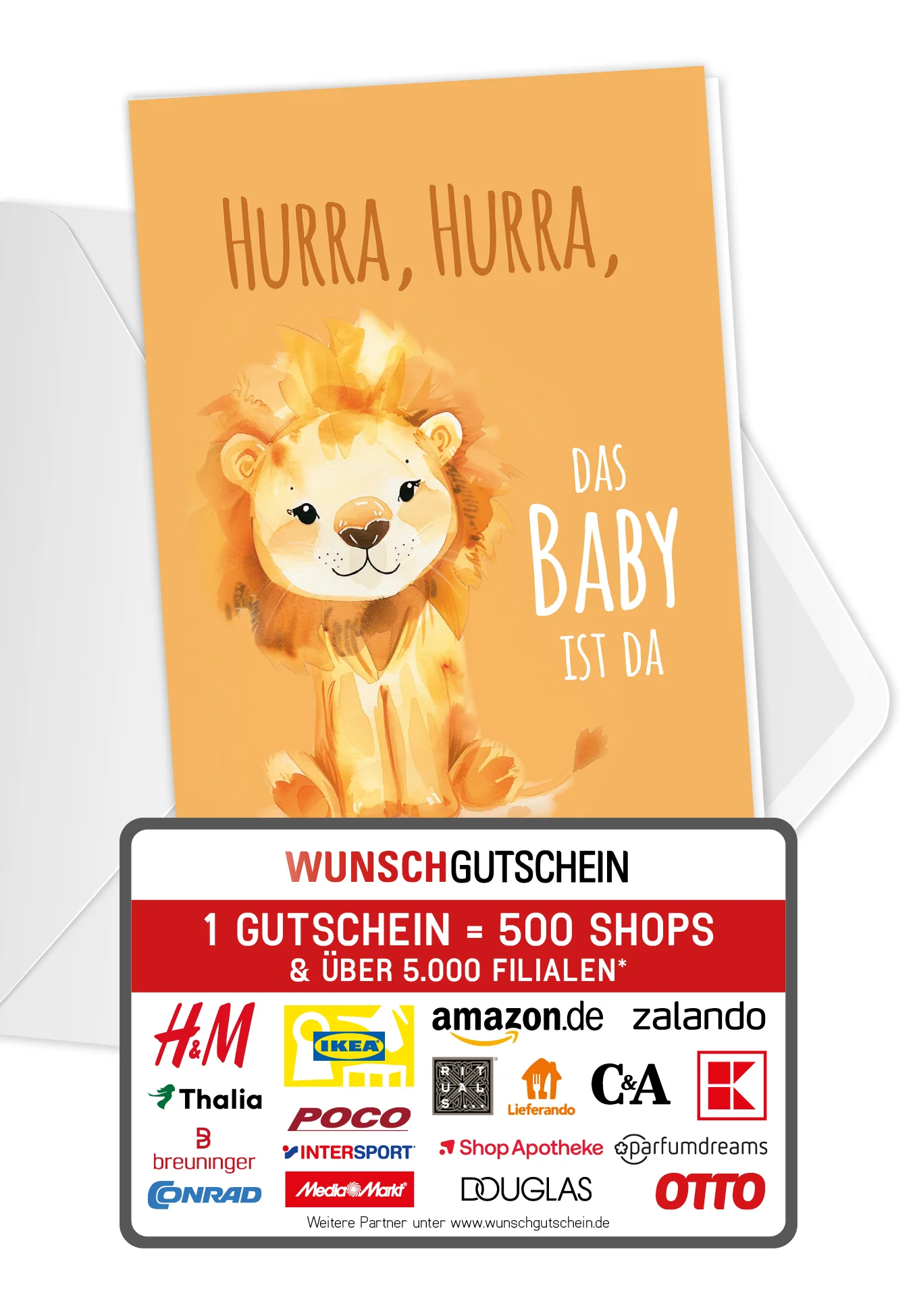 Hurra das Baby ist da - Löwe PDF