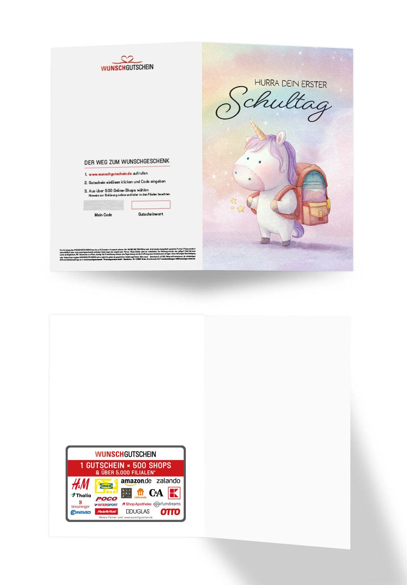 Hurra erster Schultag - Einhorn - Image 3