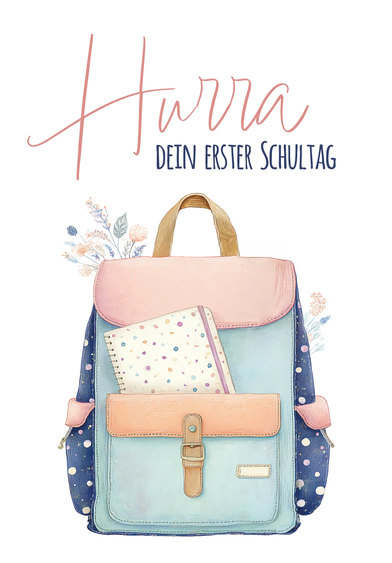 Hurra erster Schultag - Rucksack - Image 2