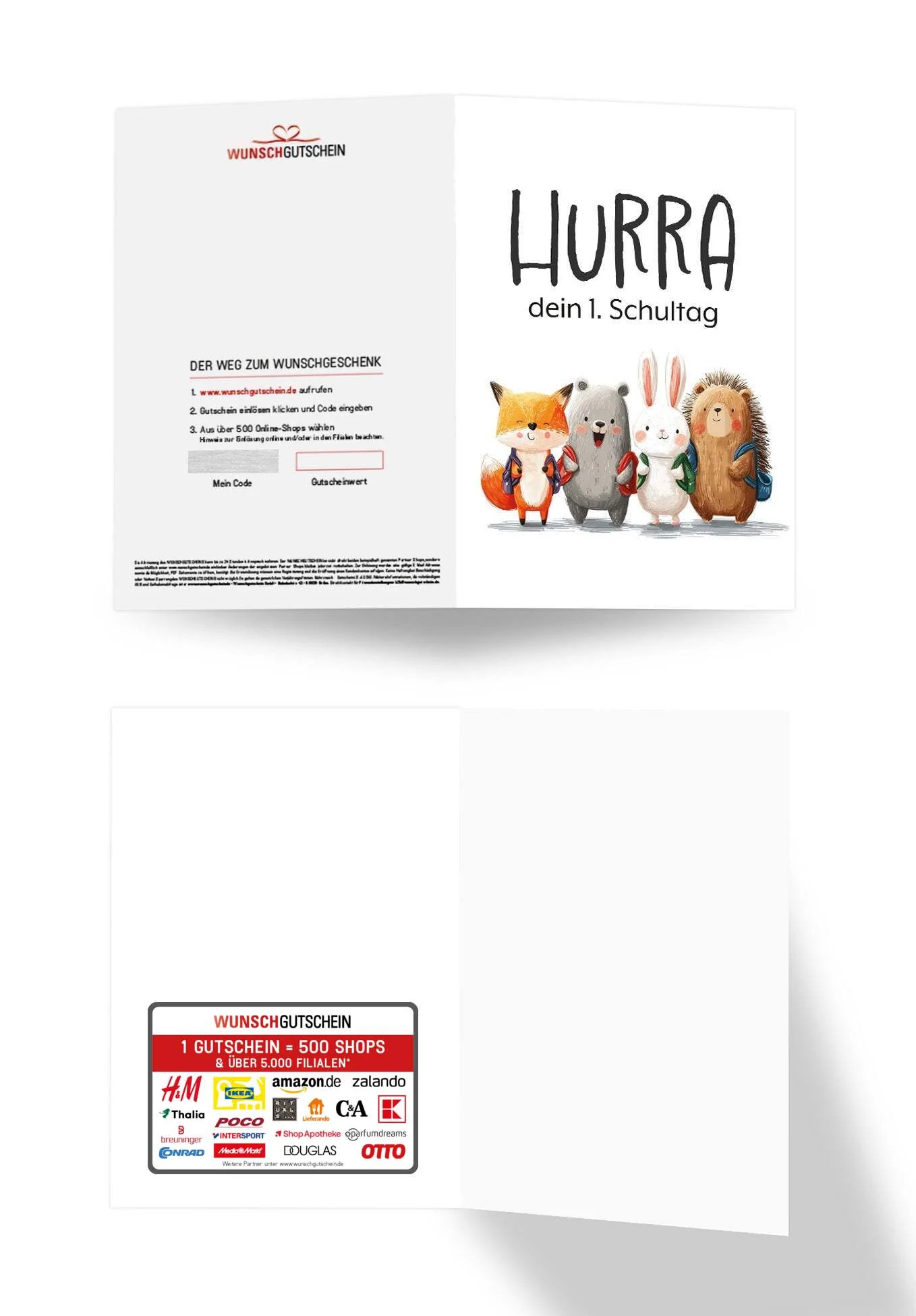 Hurra erster Schultag - Tierkinder PDF - Image 3