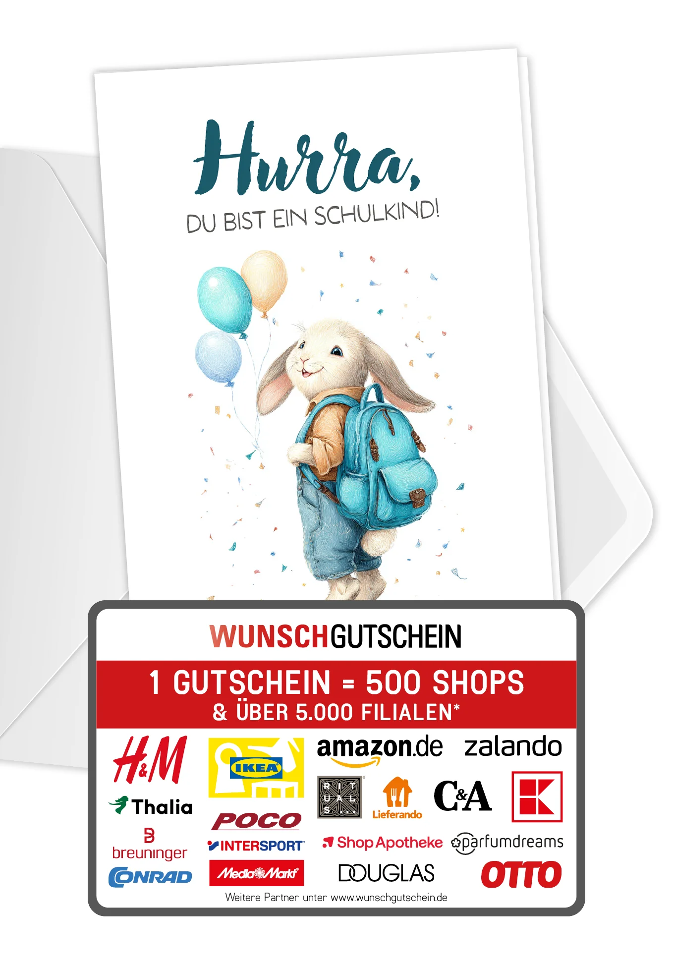 Hurra Schulkind - Hase