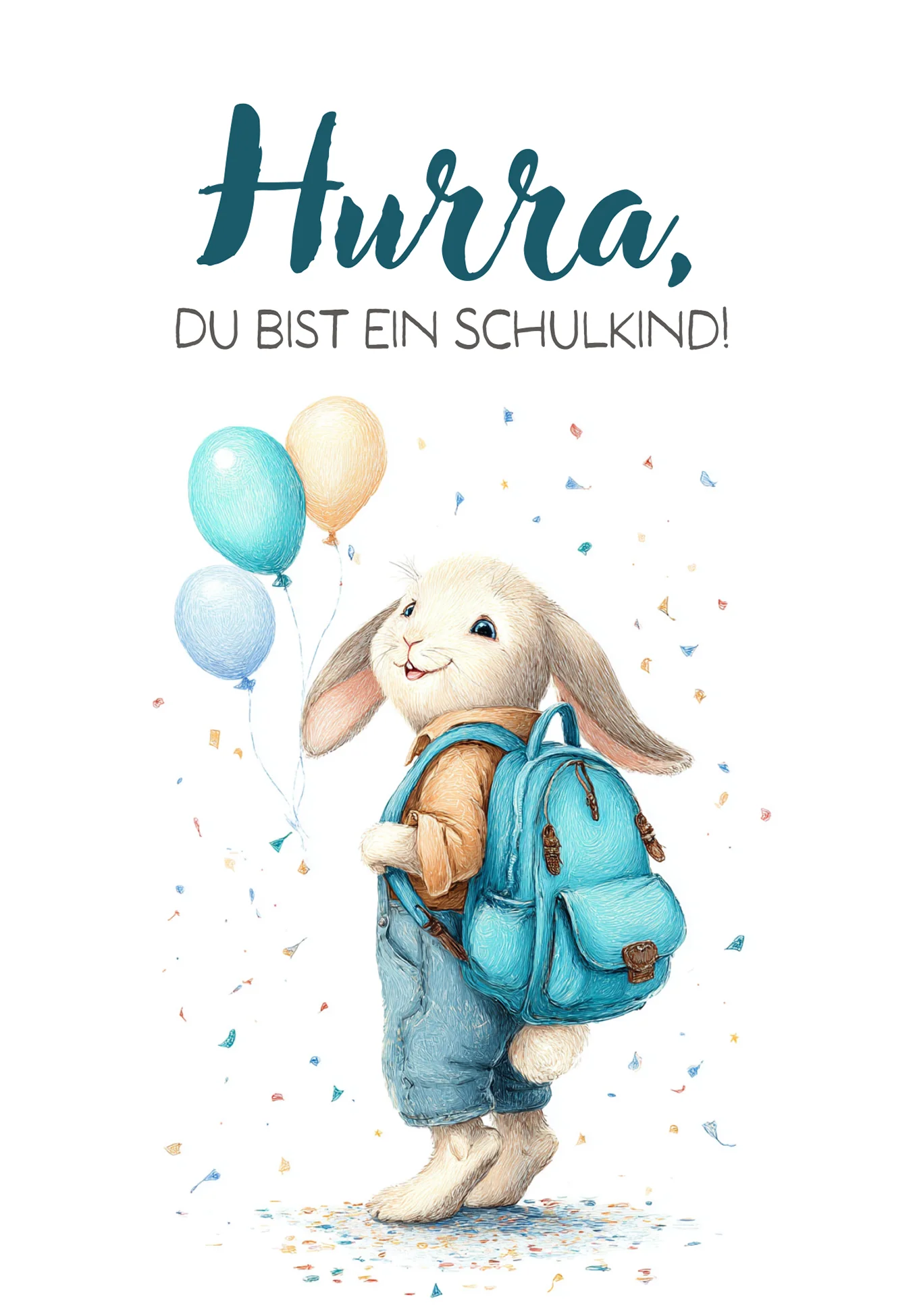 Hurra Schulkind - Hase - Image 2