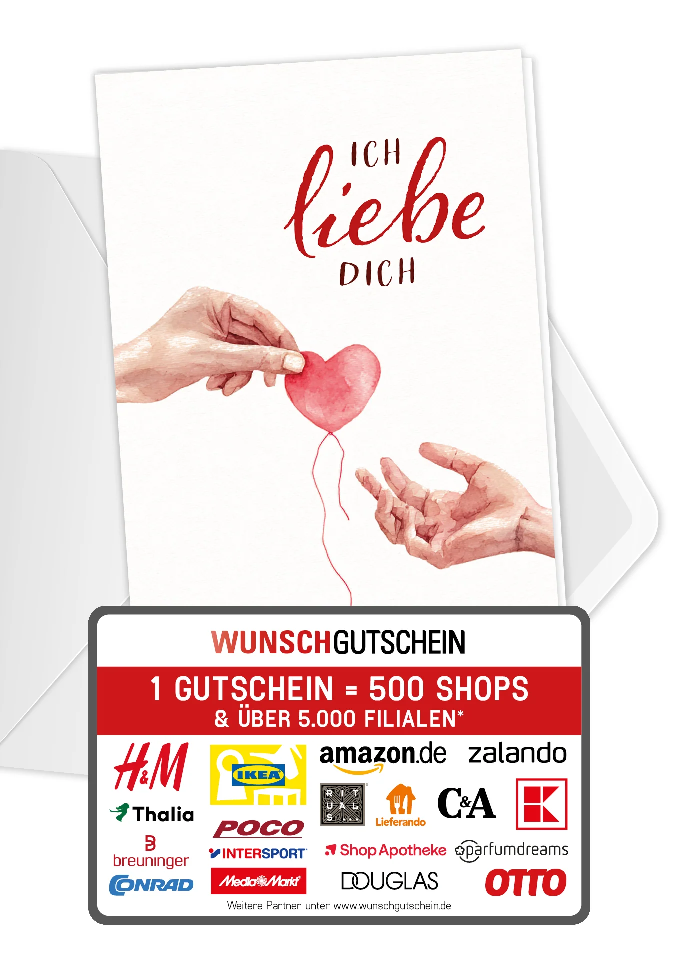 Ich liebe dich - Hände Herz PDF