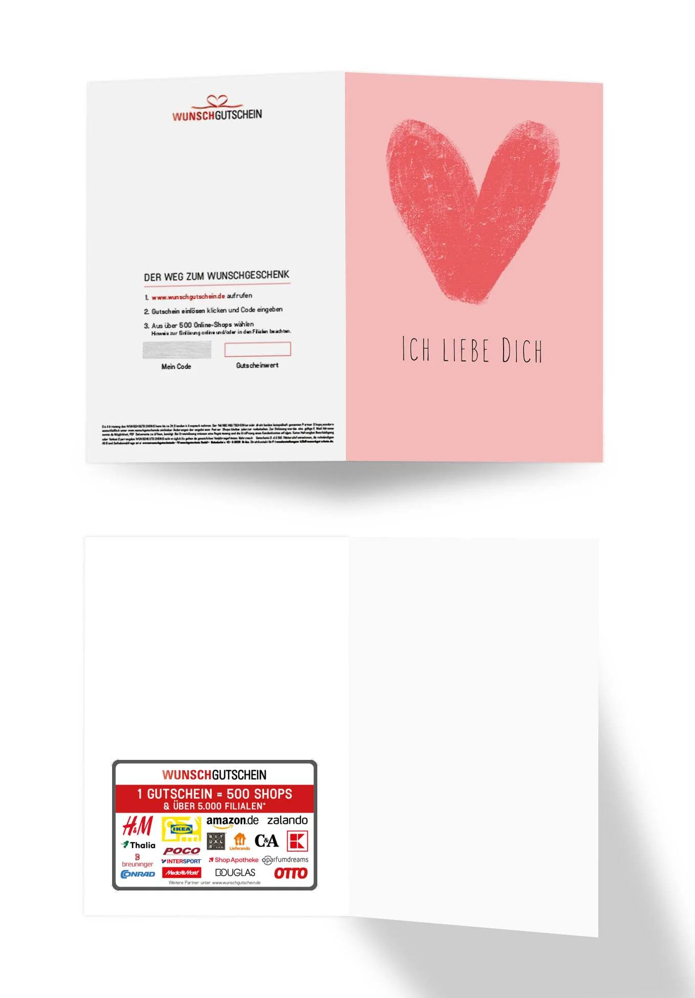 Ich liebe dich - Herz Rosa PDF - Image 3