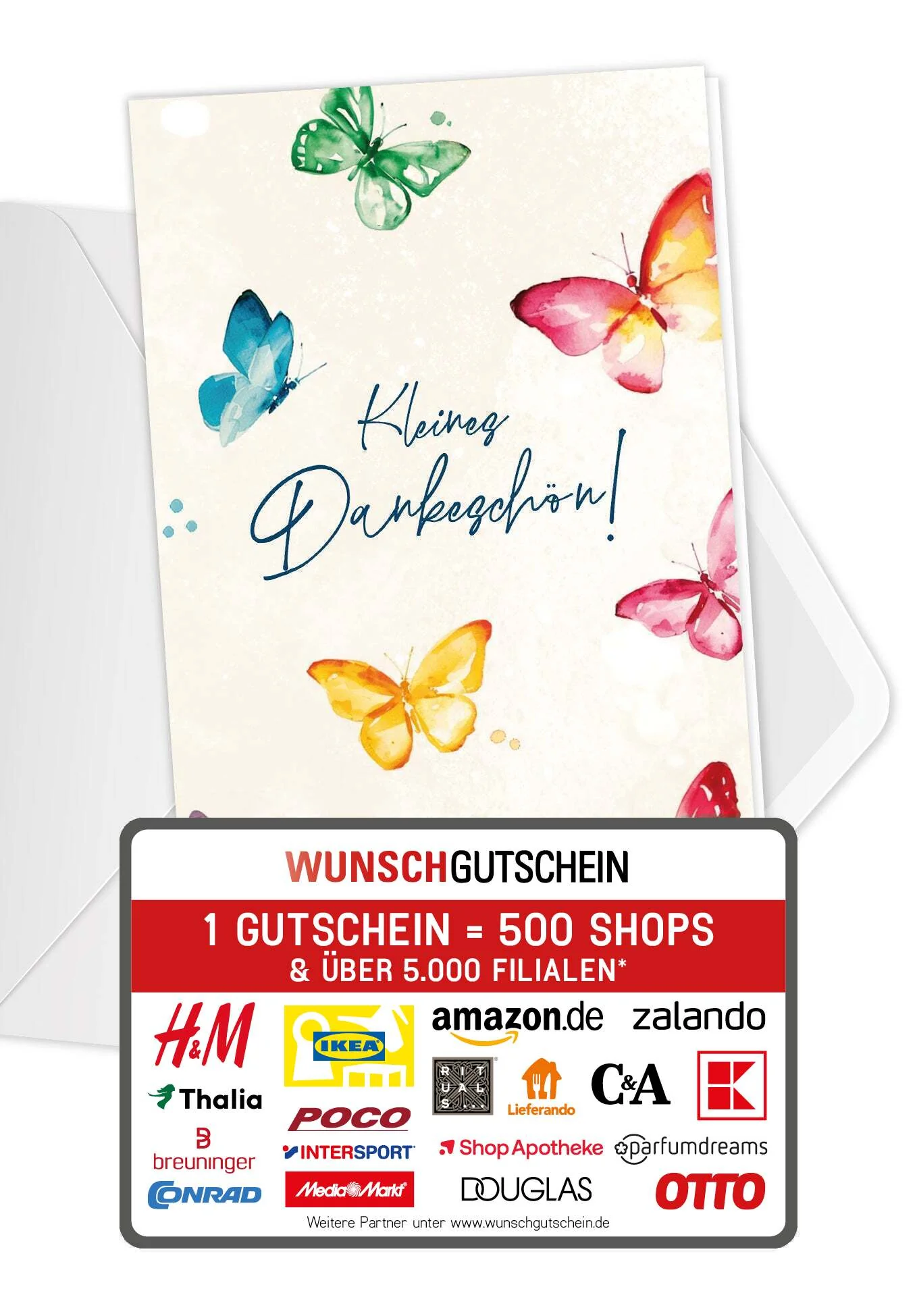 Kleines Dankeschön - Schmetterlinge PDF