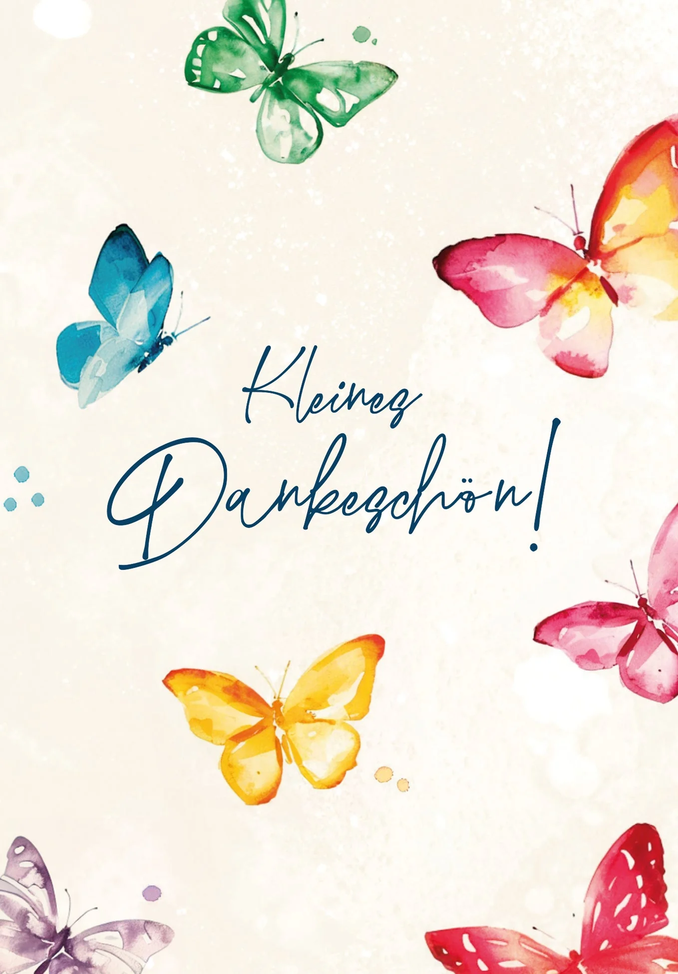 Kleines Dankeschön - Schmetterlinge PDF - Image 2
