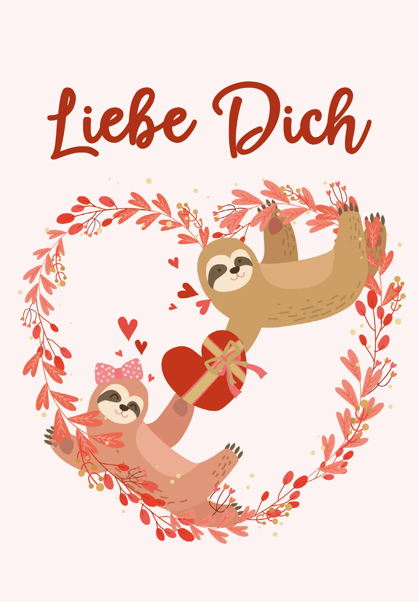 Liebe Dich - Faultiere PDF - Image 2