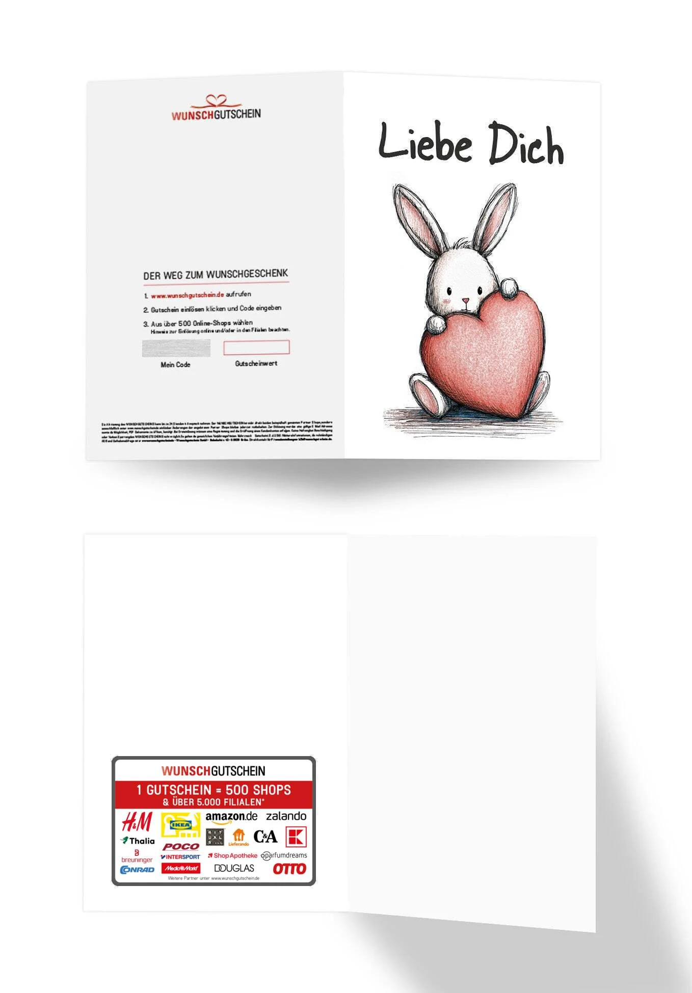 Liebe Dich - Hase Herz PDF - Image 3