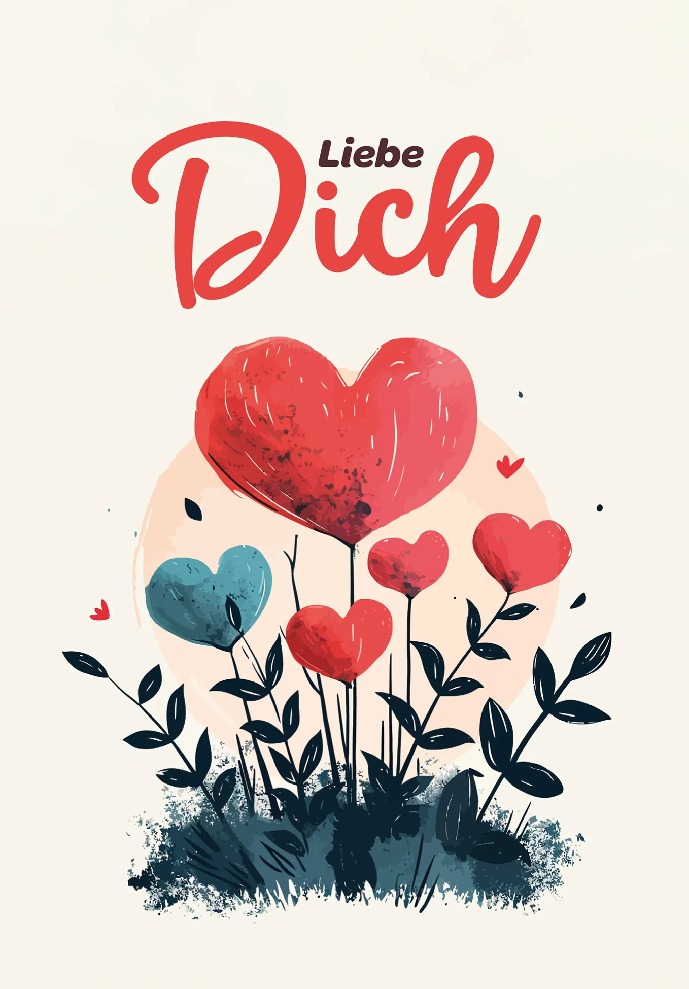 Liebe Dich - Herzblumen - Image 2