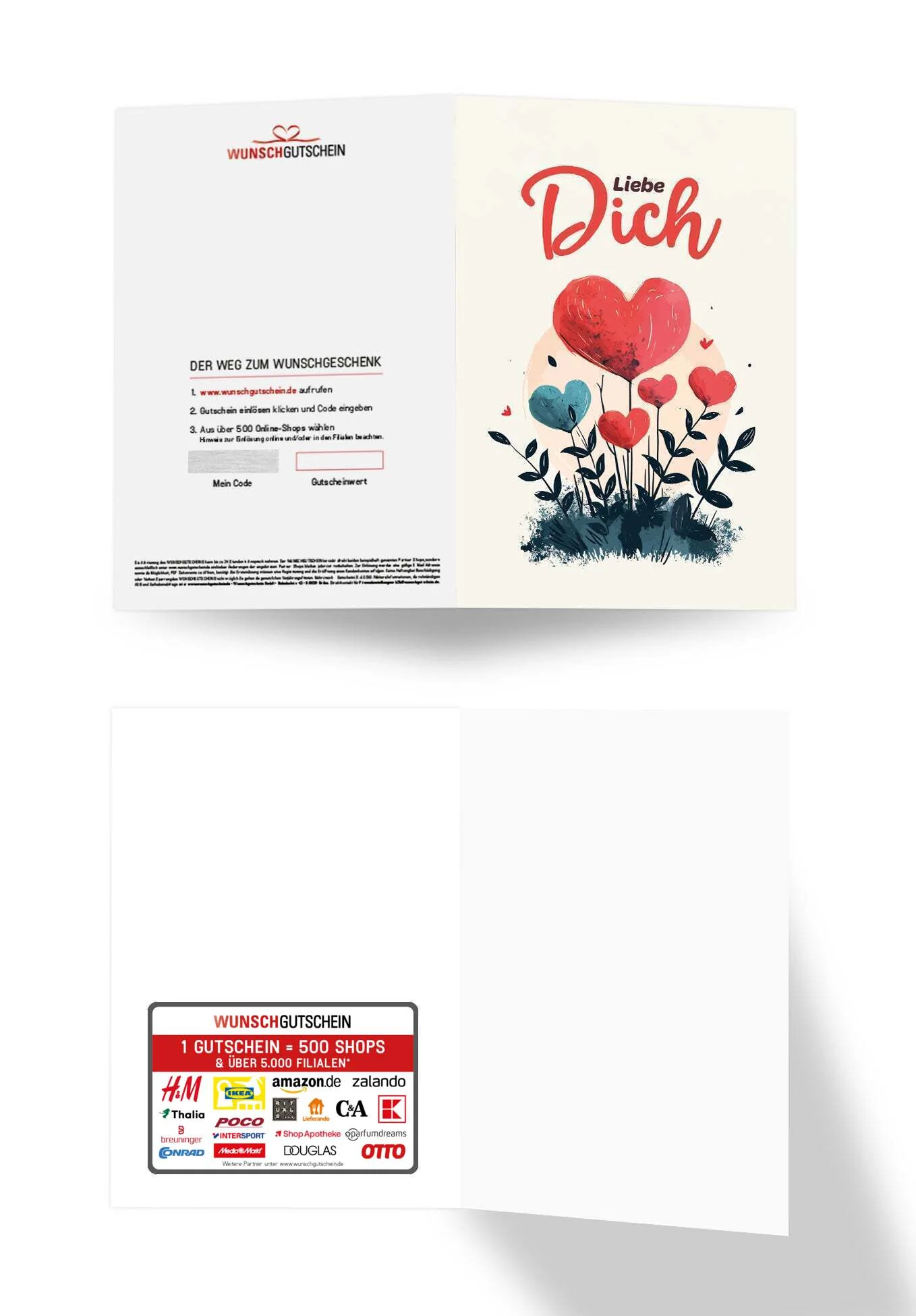 Liebe Dich - Herzblumen PDF - Image 3