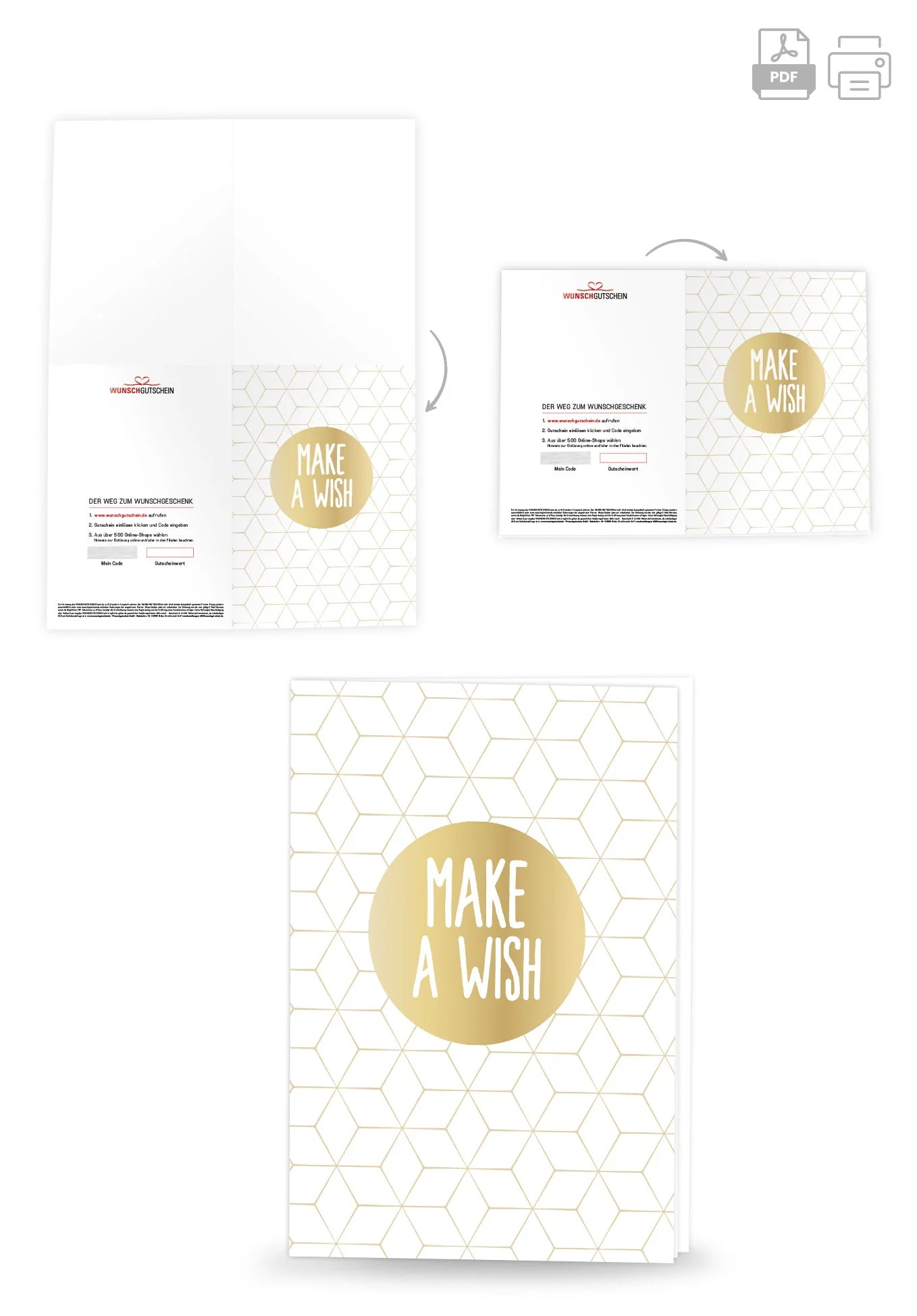 Make a wish - Gold PDF - Image 4
