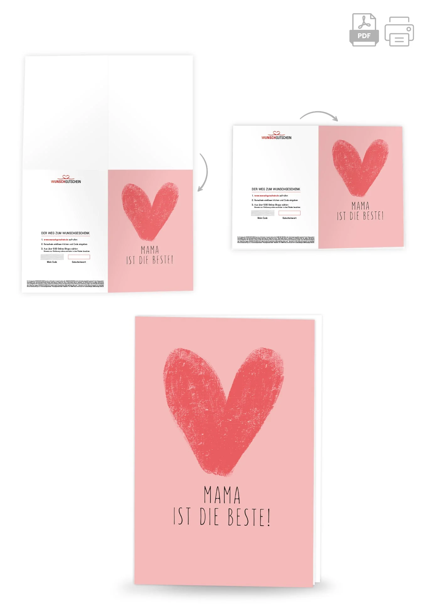 Mama ist die Beste - Herz PDF - Image 4
