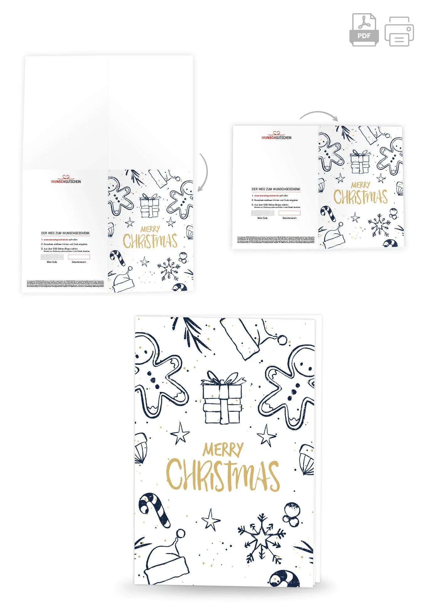 Merry Christmas - Lebkuchen Gold PDF - Image 4