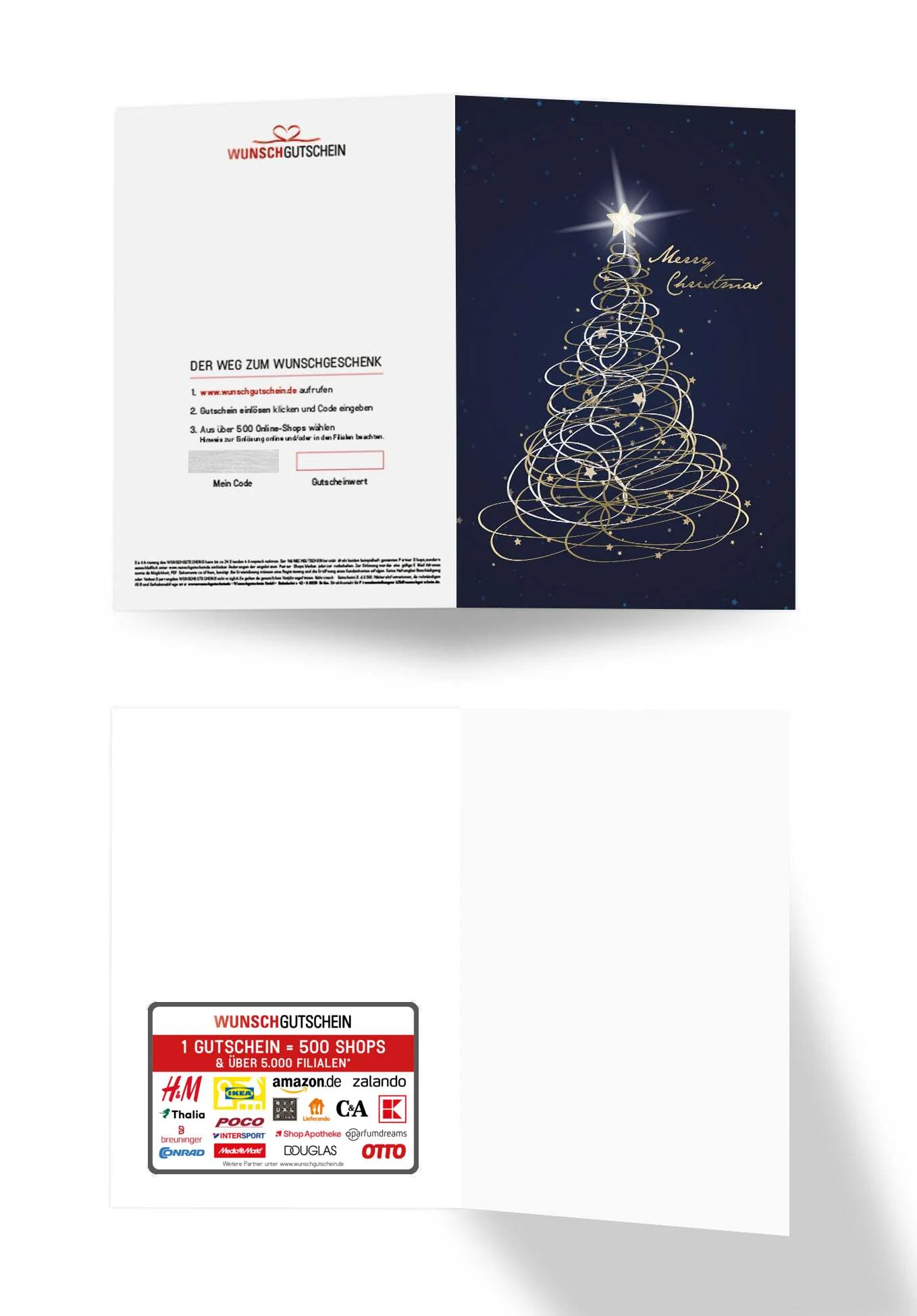 Merry Christmas - Tannenbaum Blau PDF - Image 3