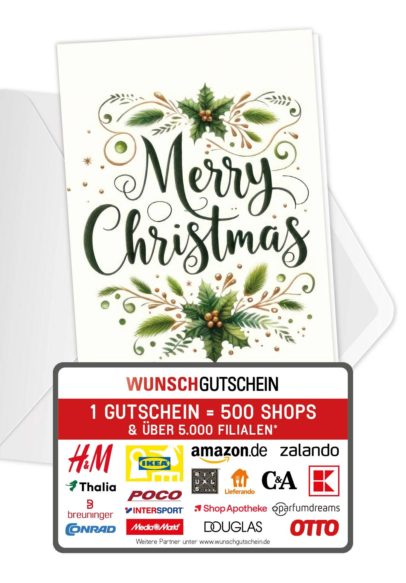 Merry Christmas - Zweige