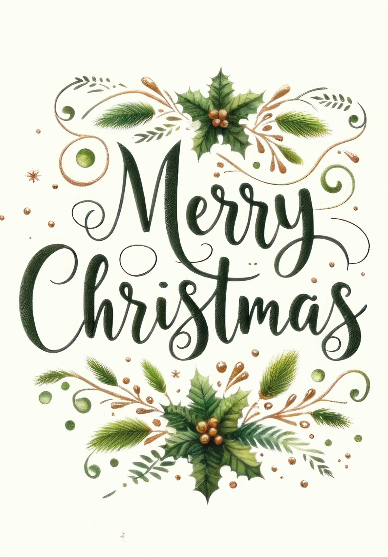 Merry Christmas - Zweige PDF - Image 2