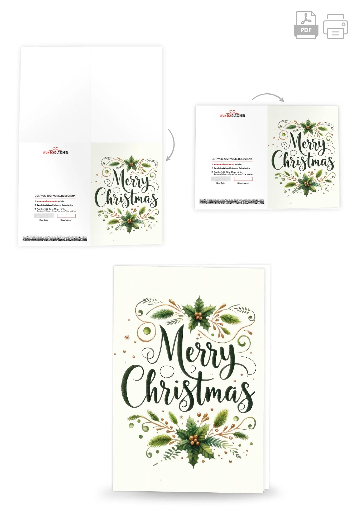 Merry Christmas - Zweige PDF - Image 4