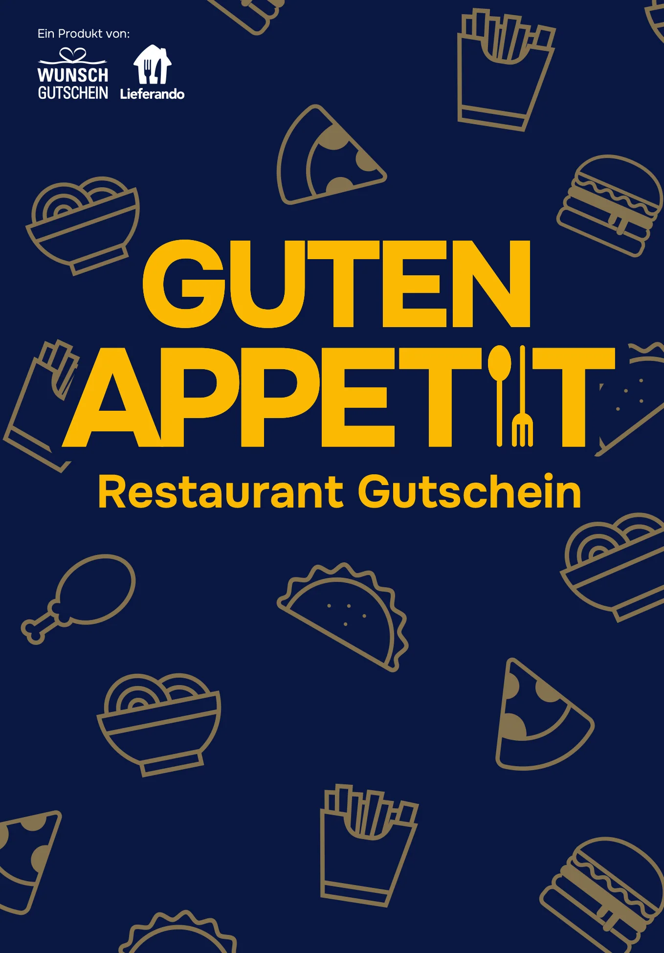 Restaurant Gutschein „Guten Appetit“ – Einlösbar für viele Restaurants & 40.000 Lieferando-Partner - Image 2