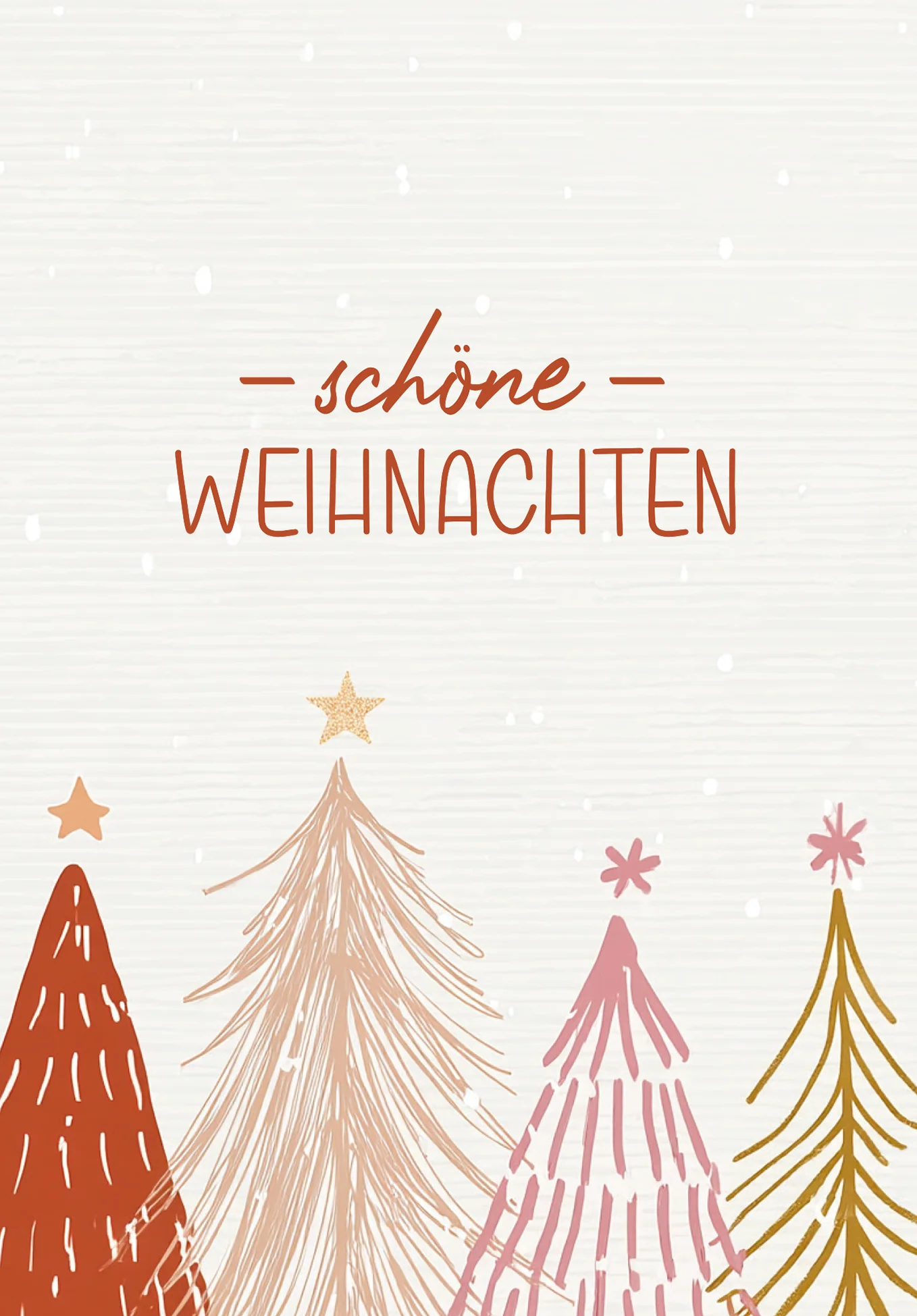 Schöne Weihnachten - Tannenbäume PDF - Image 2