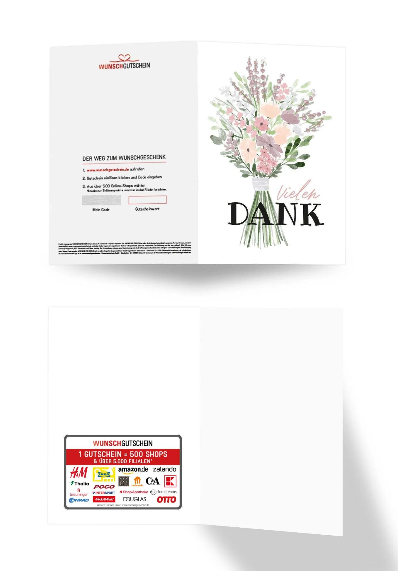 Vielen Dank - Blumenstrauss Lila PDF - Image 3
