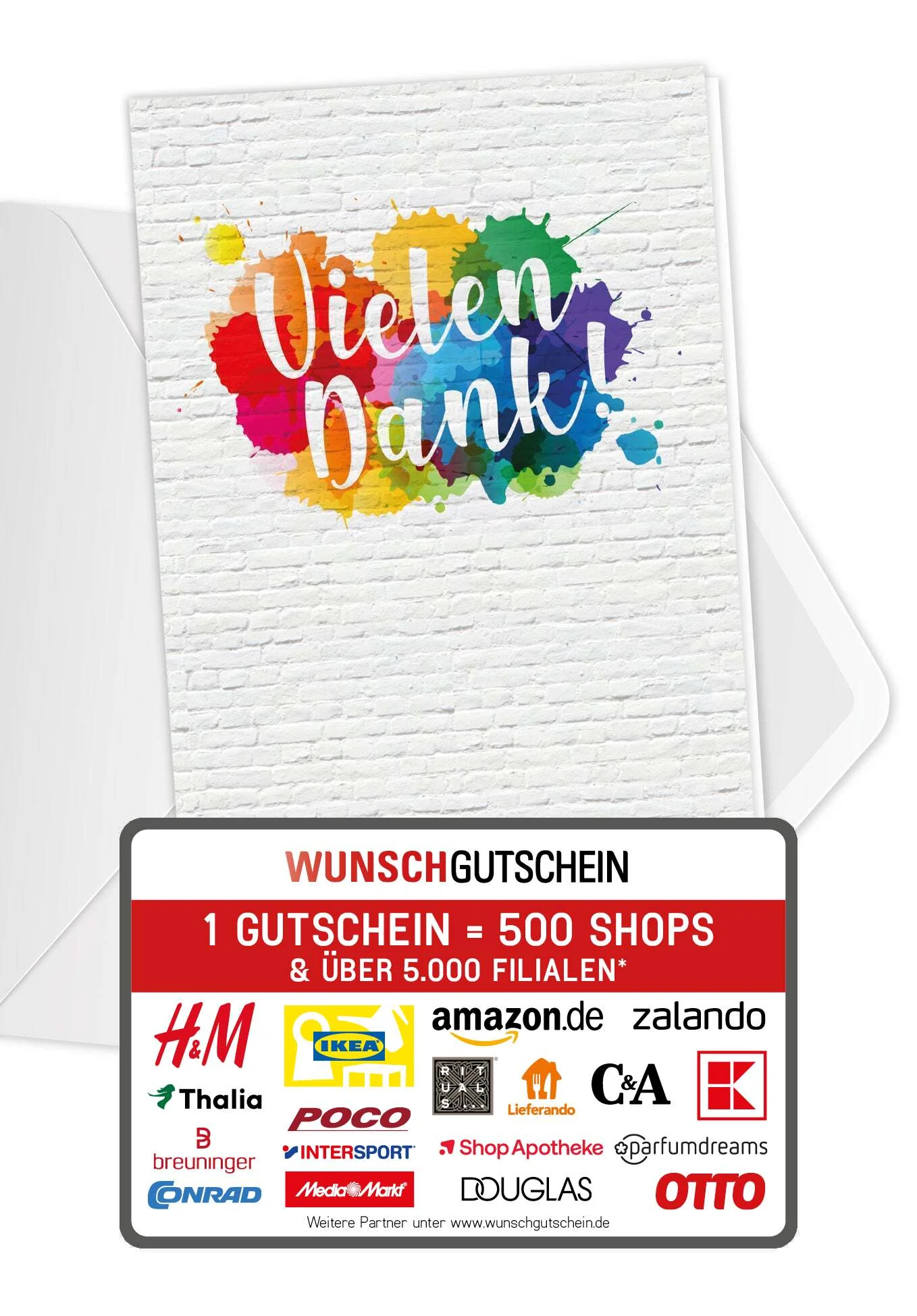 Vielen Dank - Bunte Kleckse PDF
