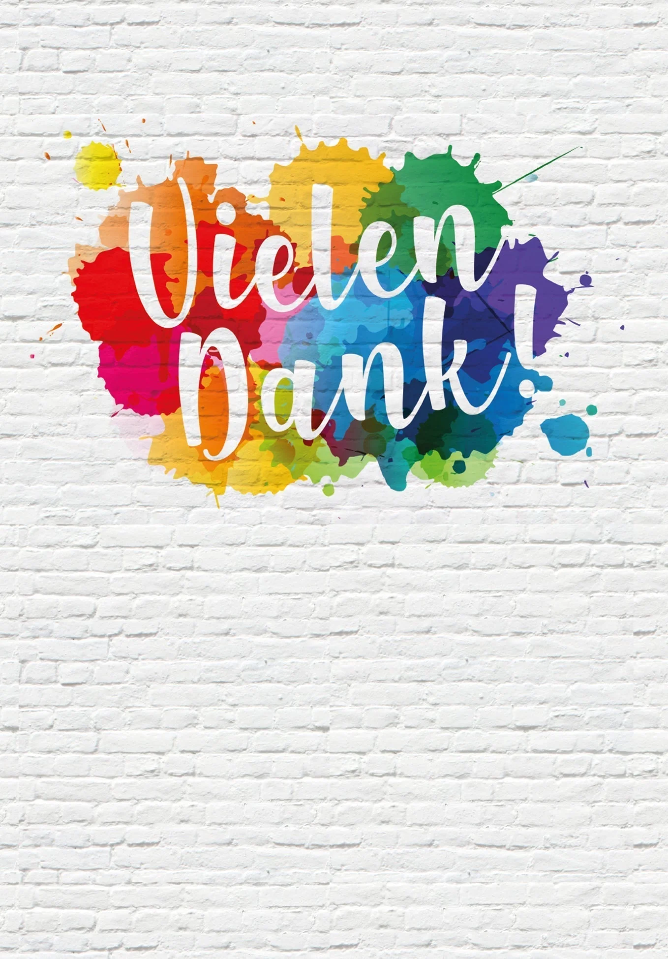 Vielen Dank - Bunte Kleckse PDF - Image 2