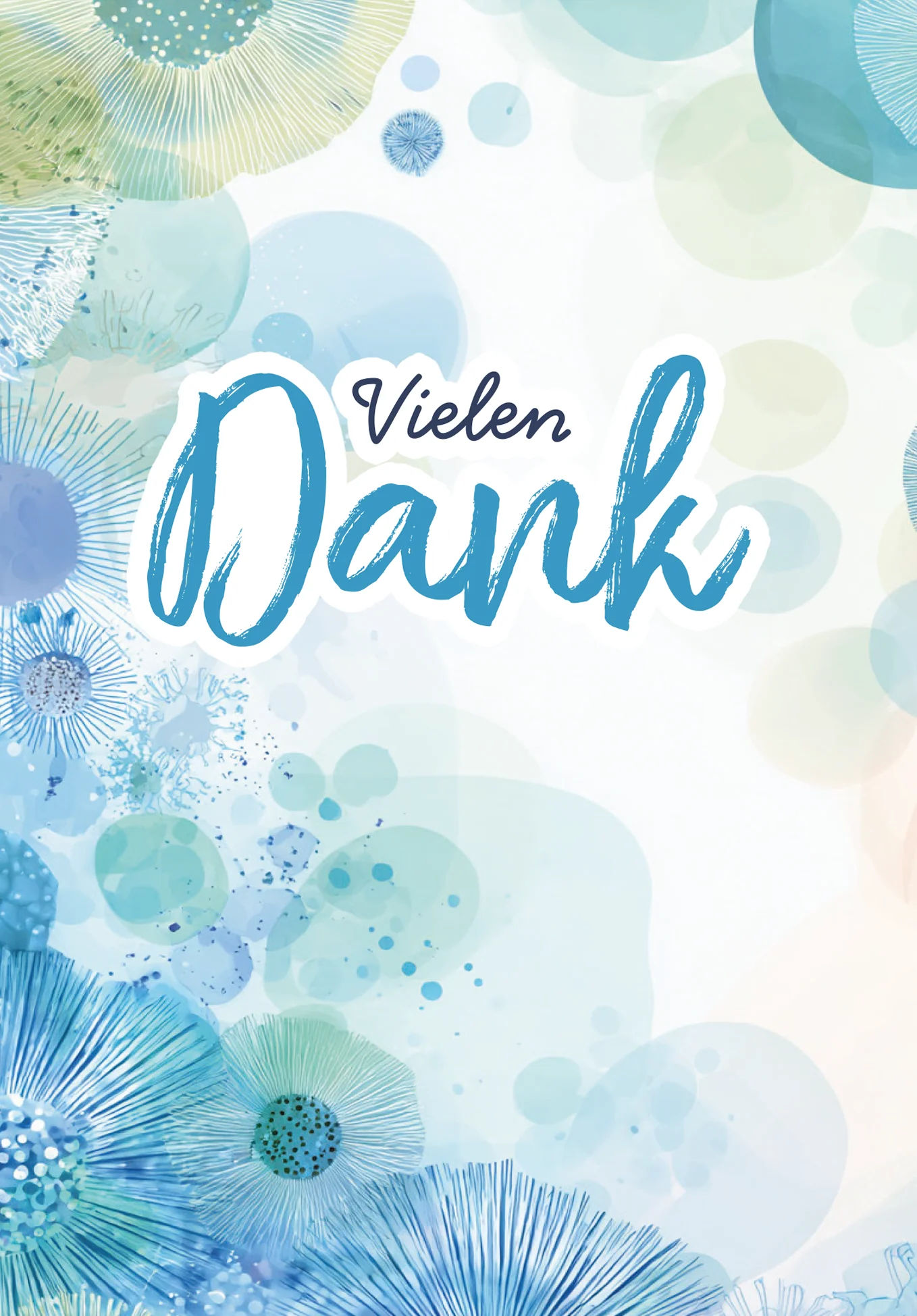 Vielen Dank - Elemente Blau Grün PDF - Image 2