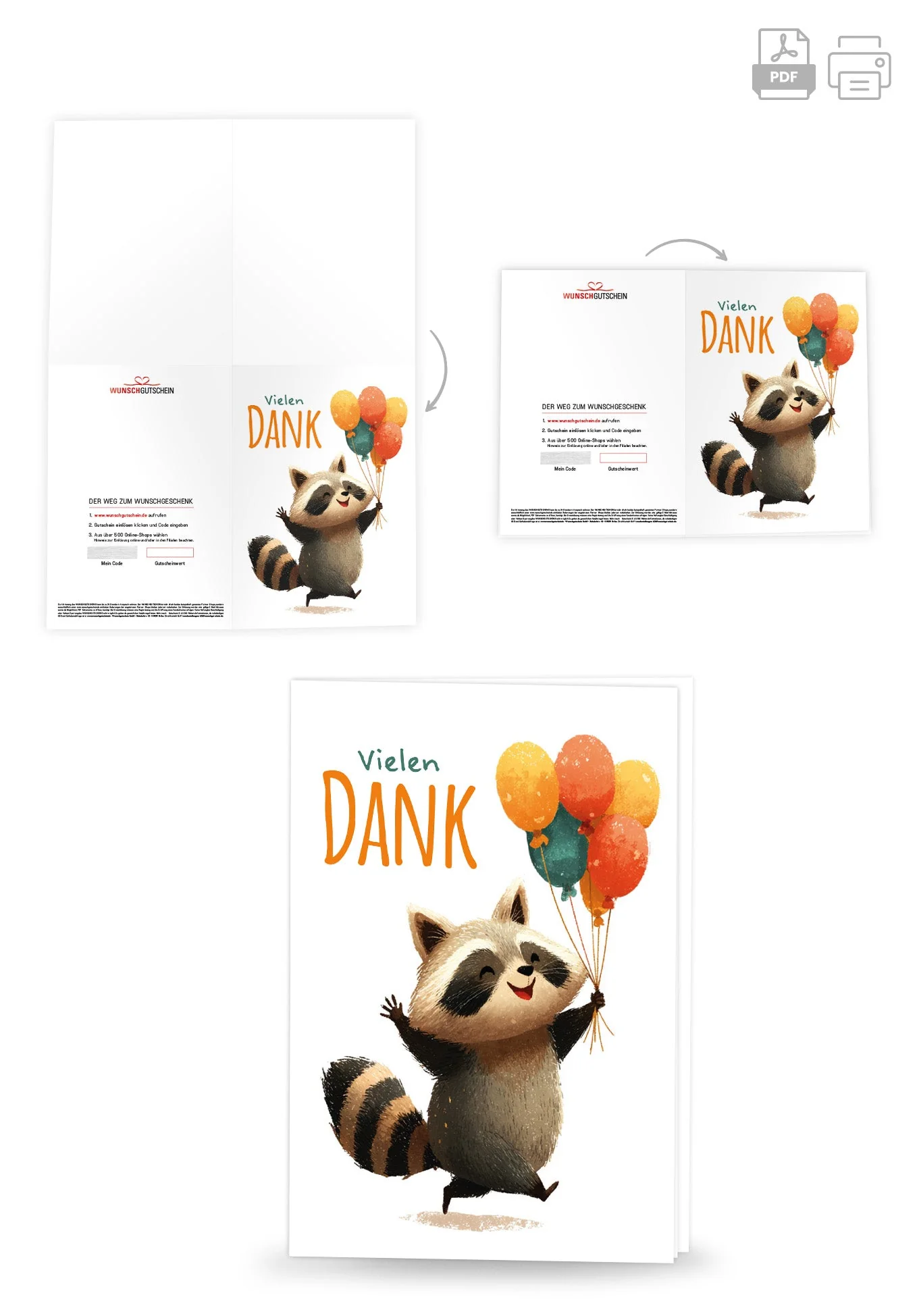 Vielen Dank - Waschbär PDF - Image 4