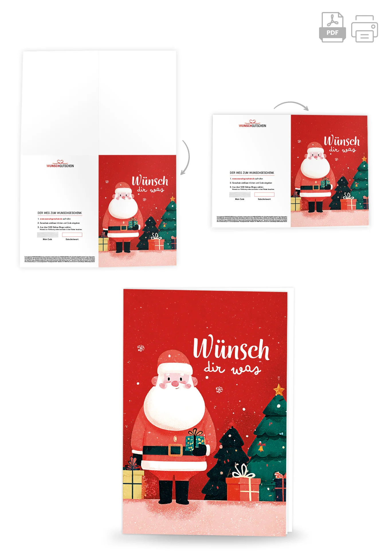 Wünsch dir was - Weihnachtsmann Rot PDF - Image 4