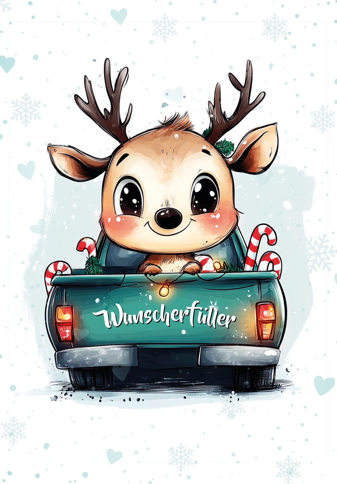 Wunscherfüller - Rentier Truck PDF - Image 2