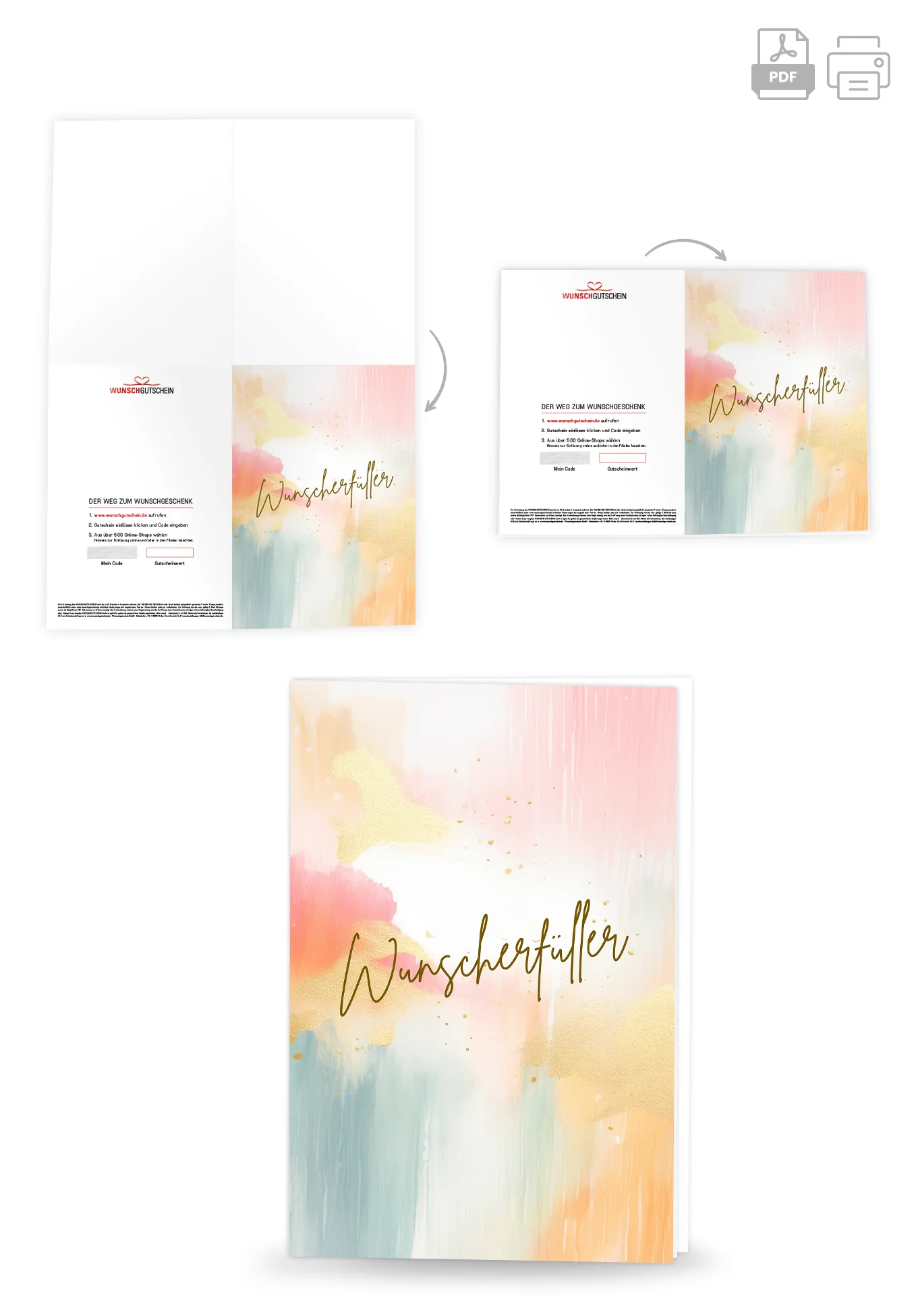 Wunscherfüller - Aquarell Bunt - Image 4