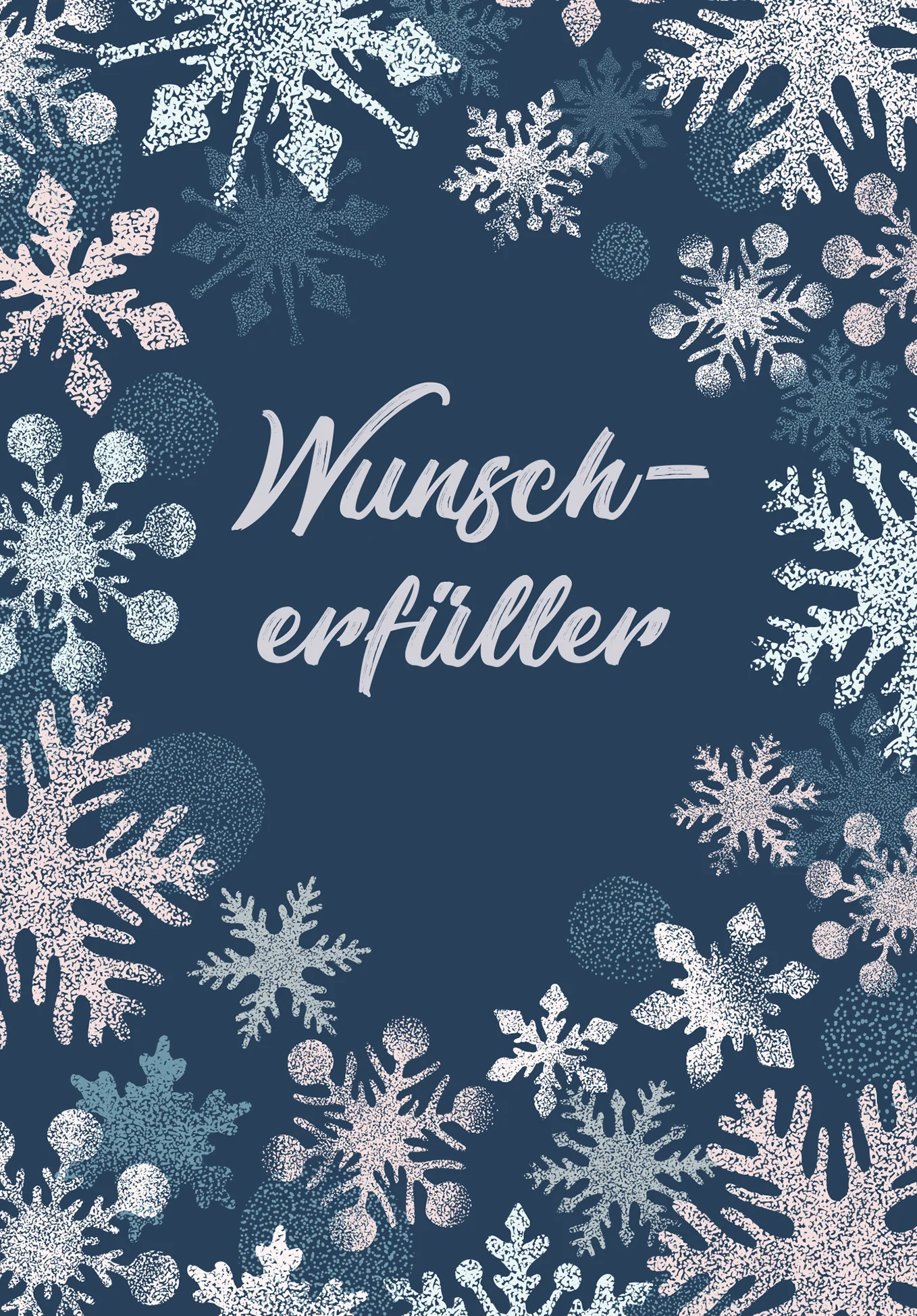Wunscherfüller - Schneeflocken Blau - Image 2