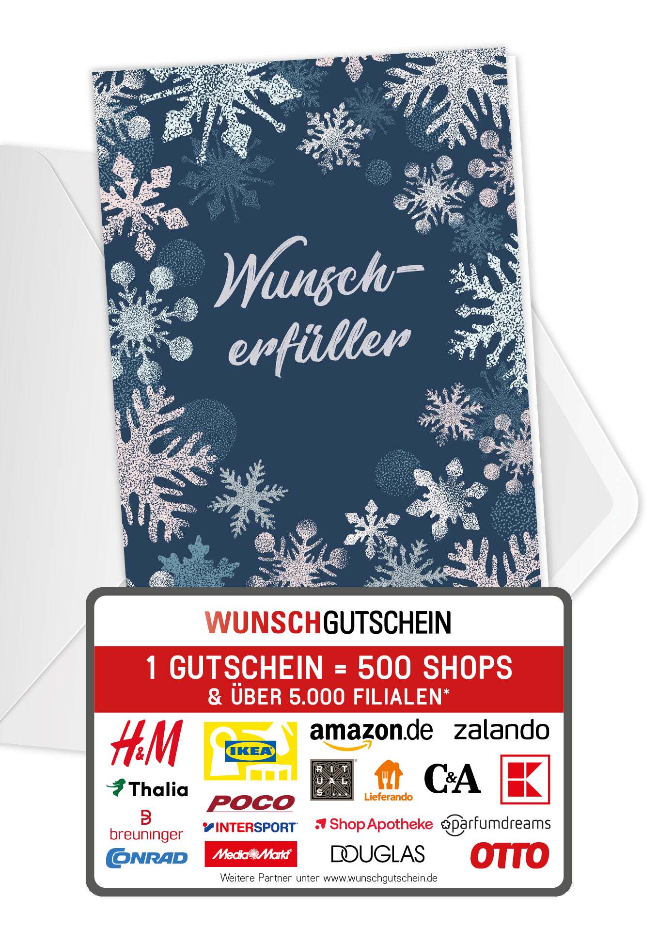 Wunscherfüller - Schneeflocken Blau PDF