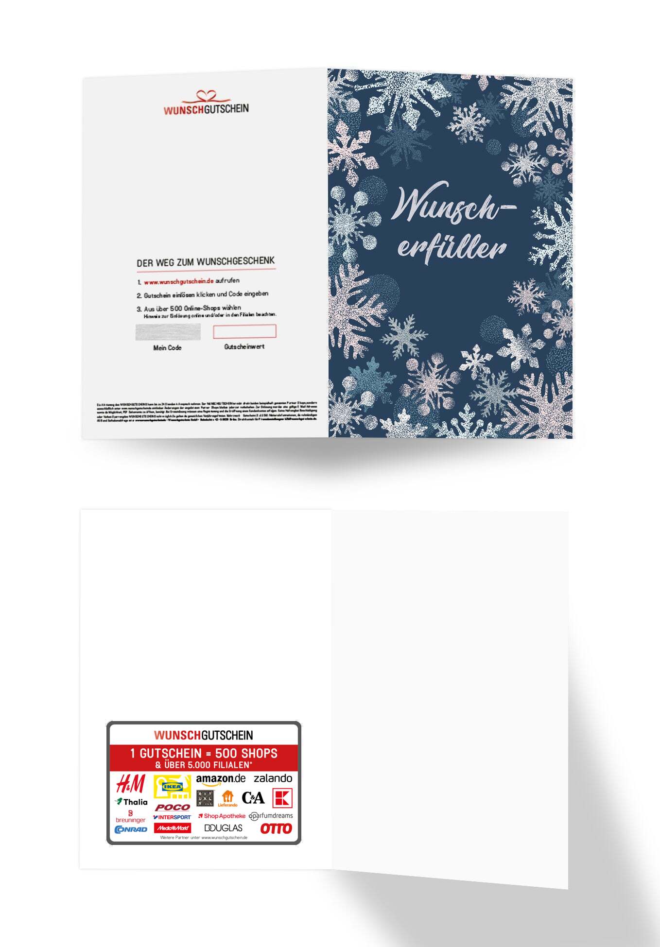 Wunscherfüller - Schneeflocken Blau PDF - Image 3