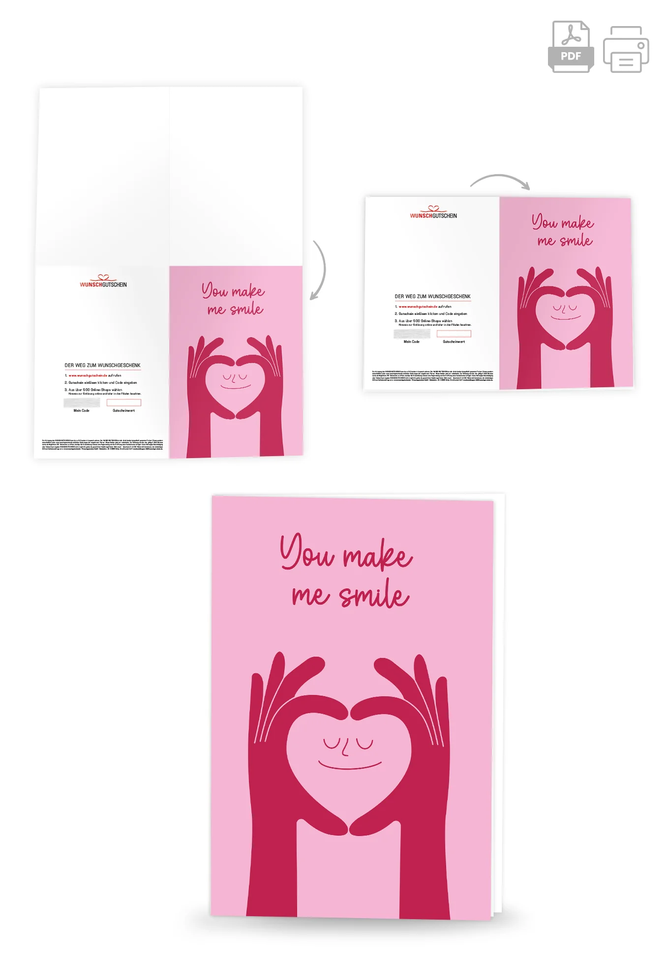 You Make Me Smile - Pink - Image 4