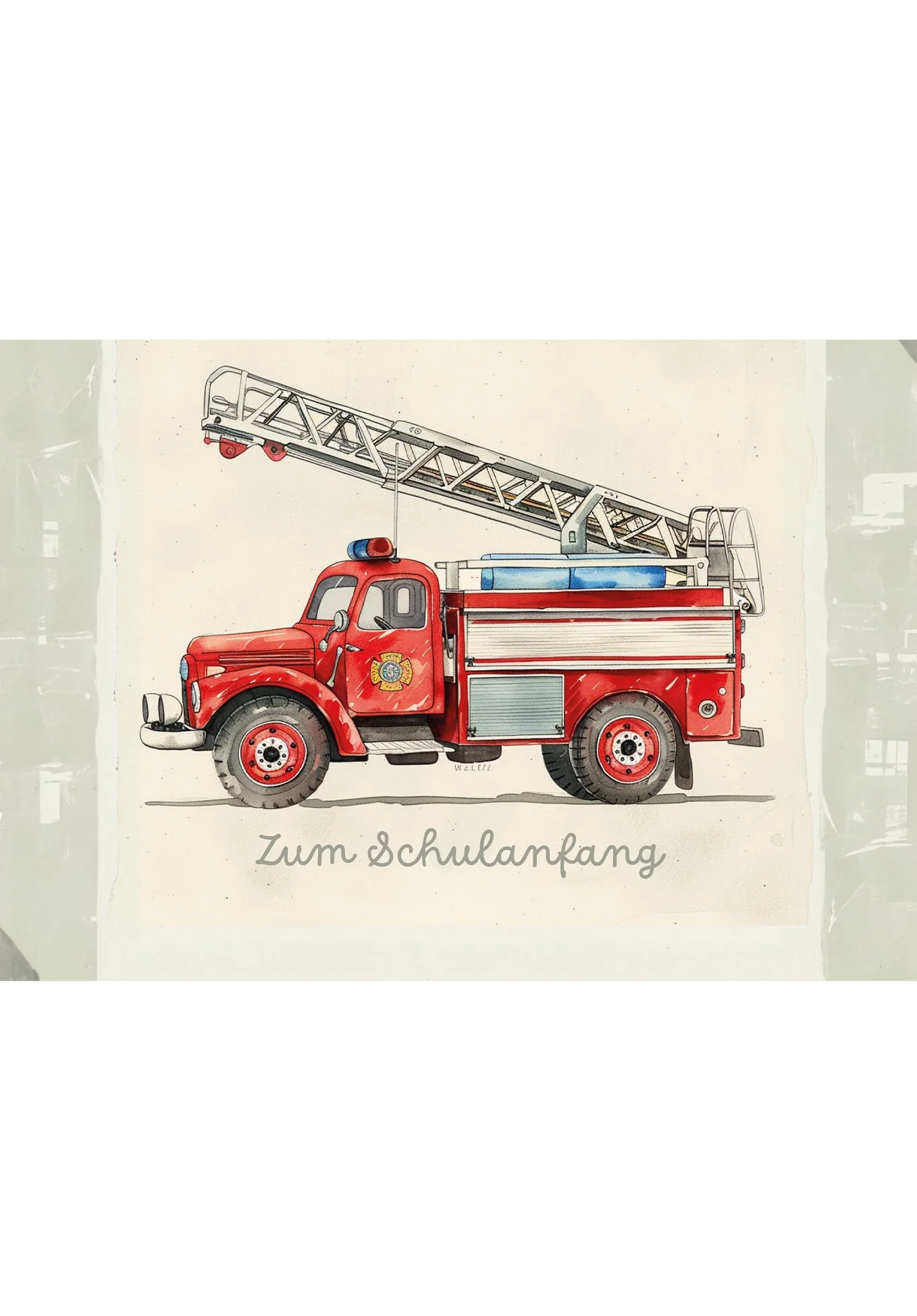 Zum Schulanfang - Feuerwehr PDF - Image 2